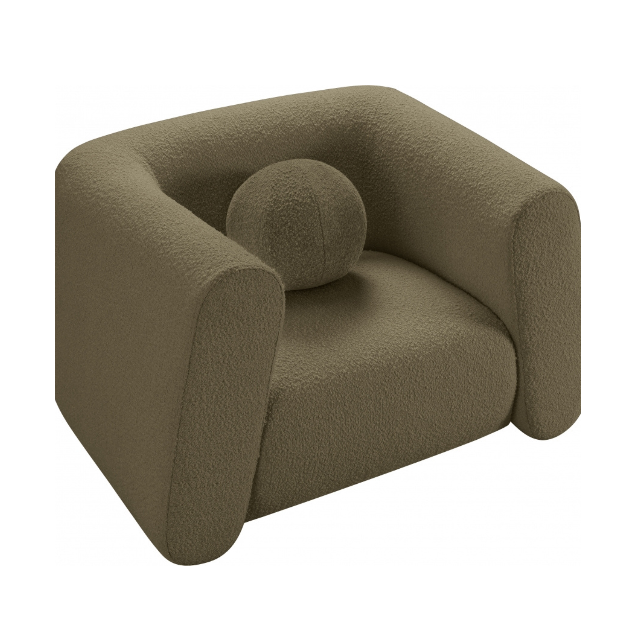Abbott Boucle Upholstered Chair