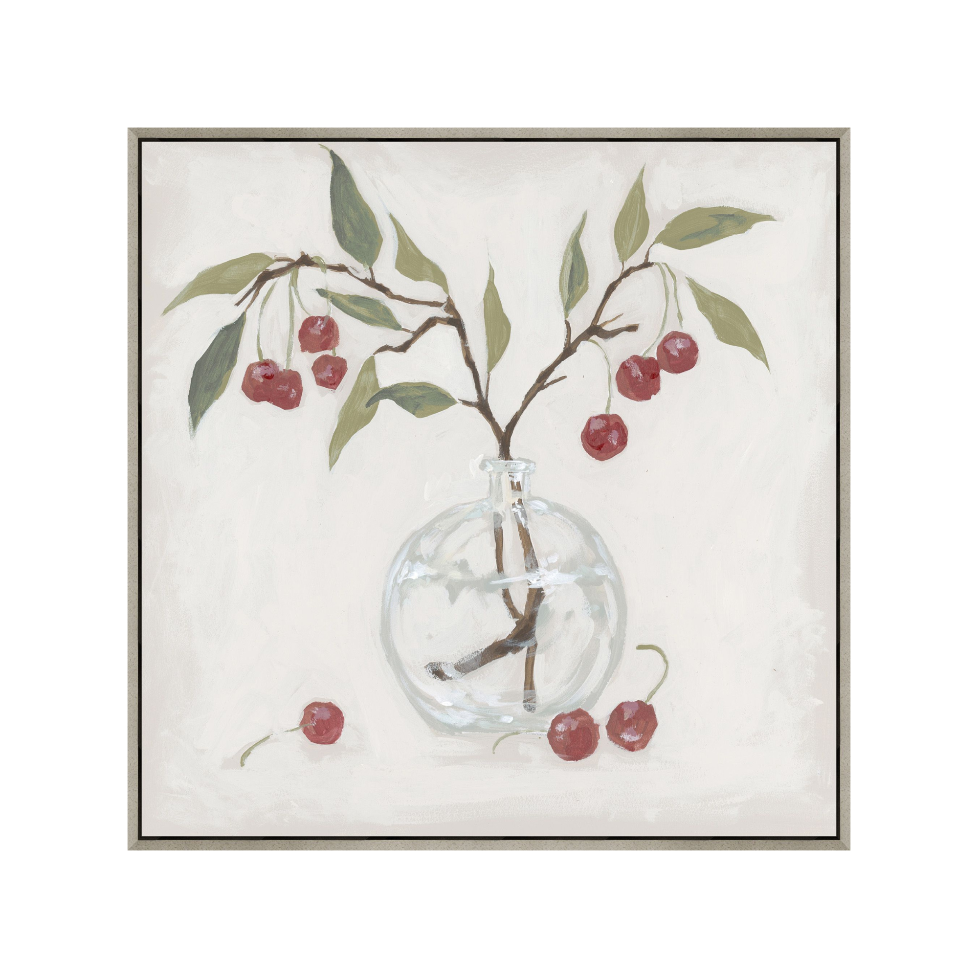 Muted Fruit Vase