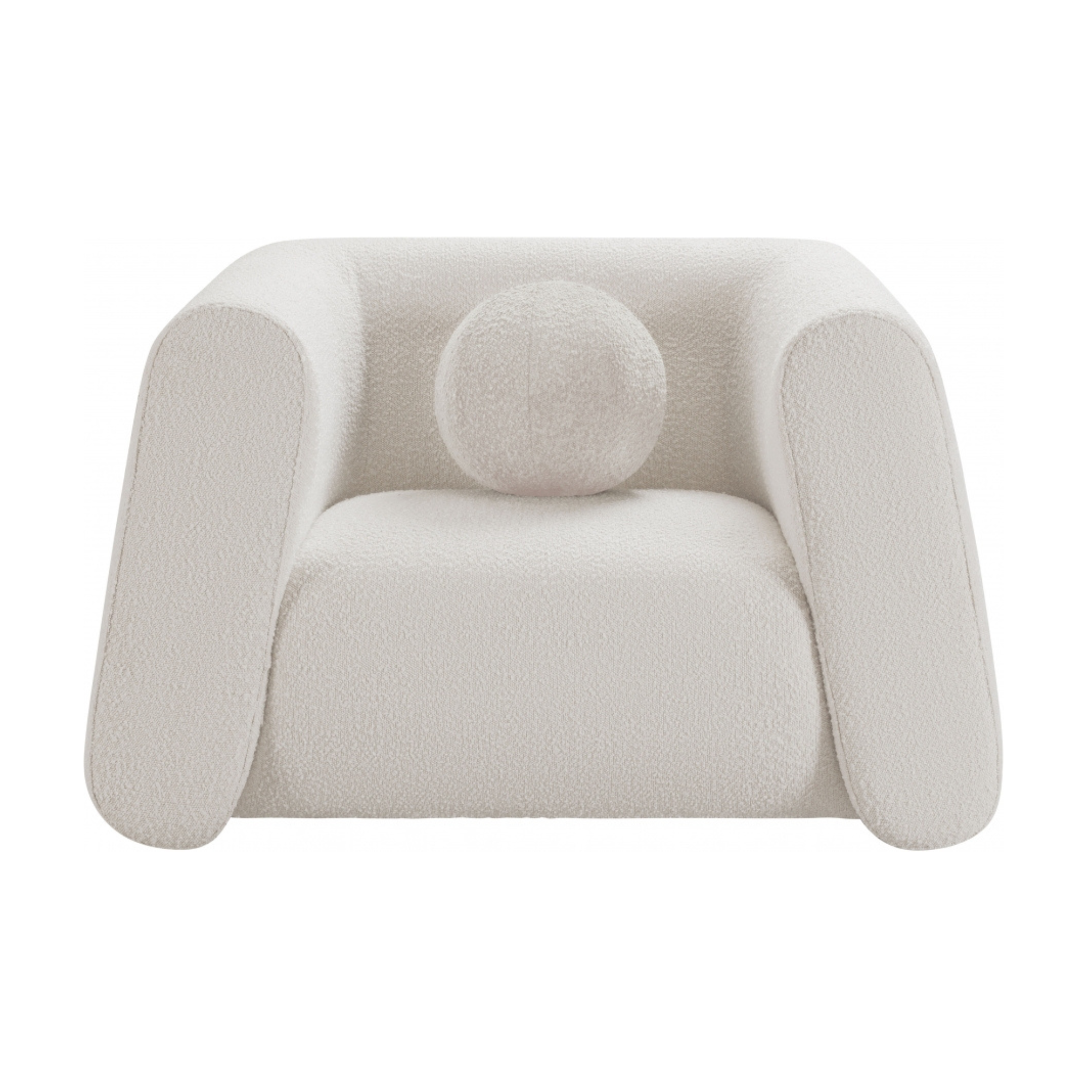 Abbott Boucle Upholstered Chair