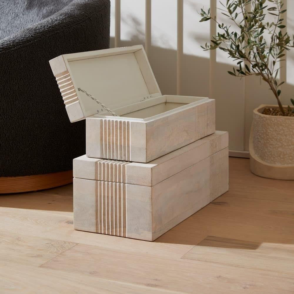 Arteriors Kamira Boxes, Set of 2-Trays + Boxes-StyleMeGHD