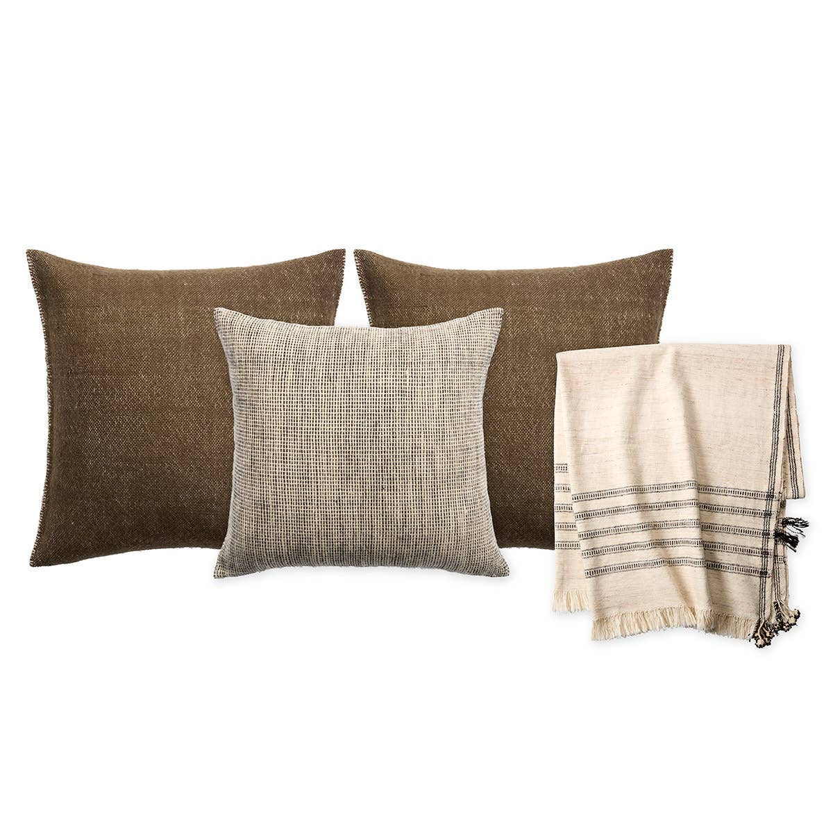 Mystic Moss Pillow and Throw Bundle