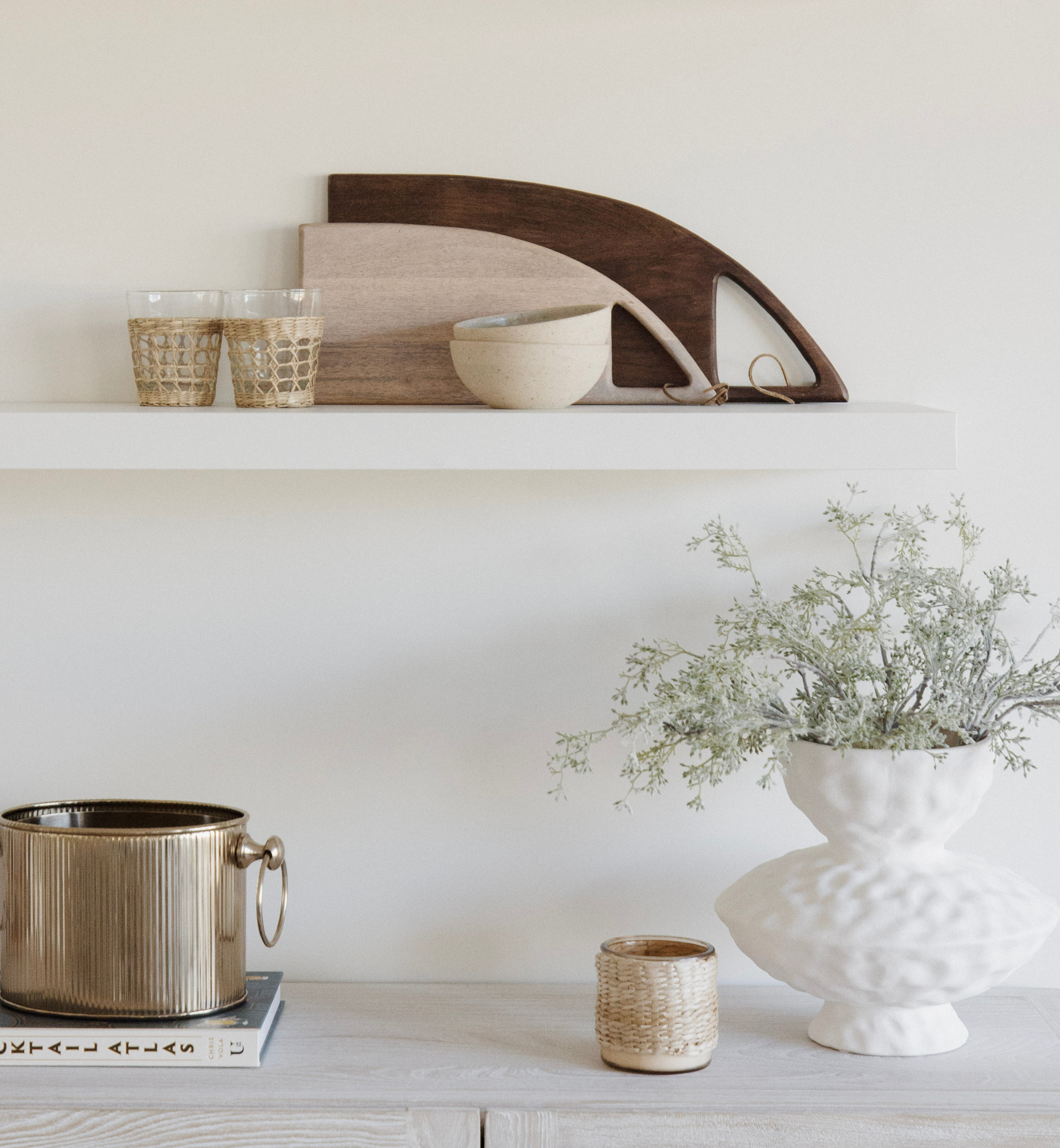 Arabella Cutting Board with Leather Strap