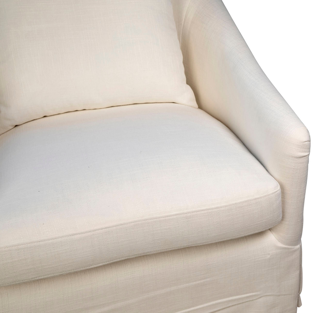 Lauren Linen Swivel Chair