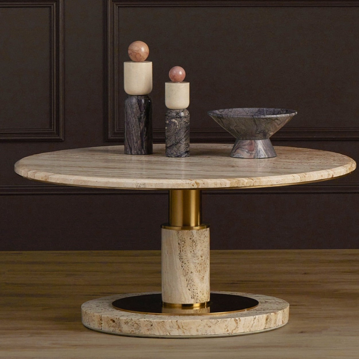 Liam Marble Objects, Set of 2