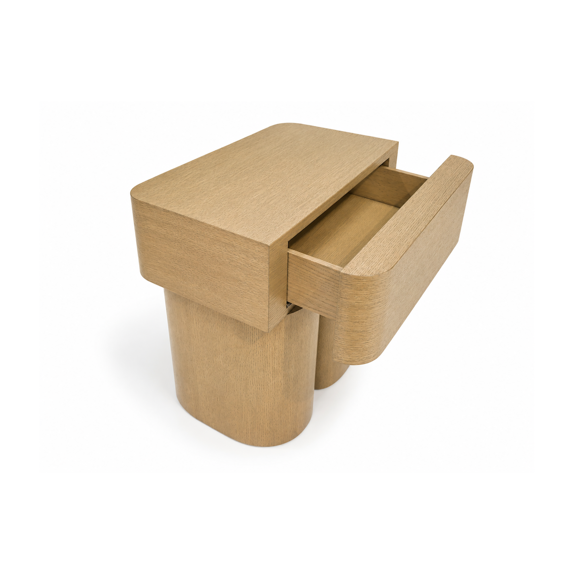 drift nightstand with a drawer