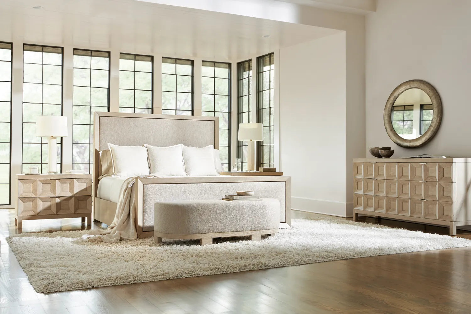 Divina Panel Bed