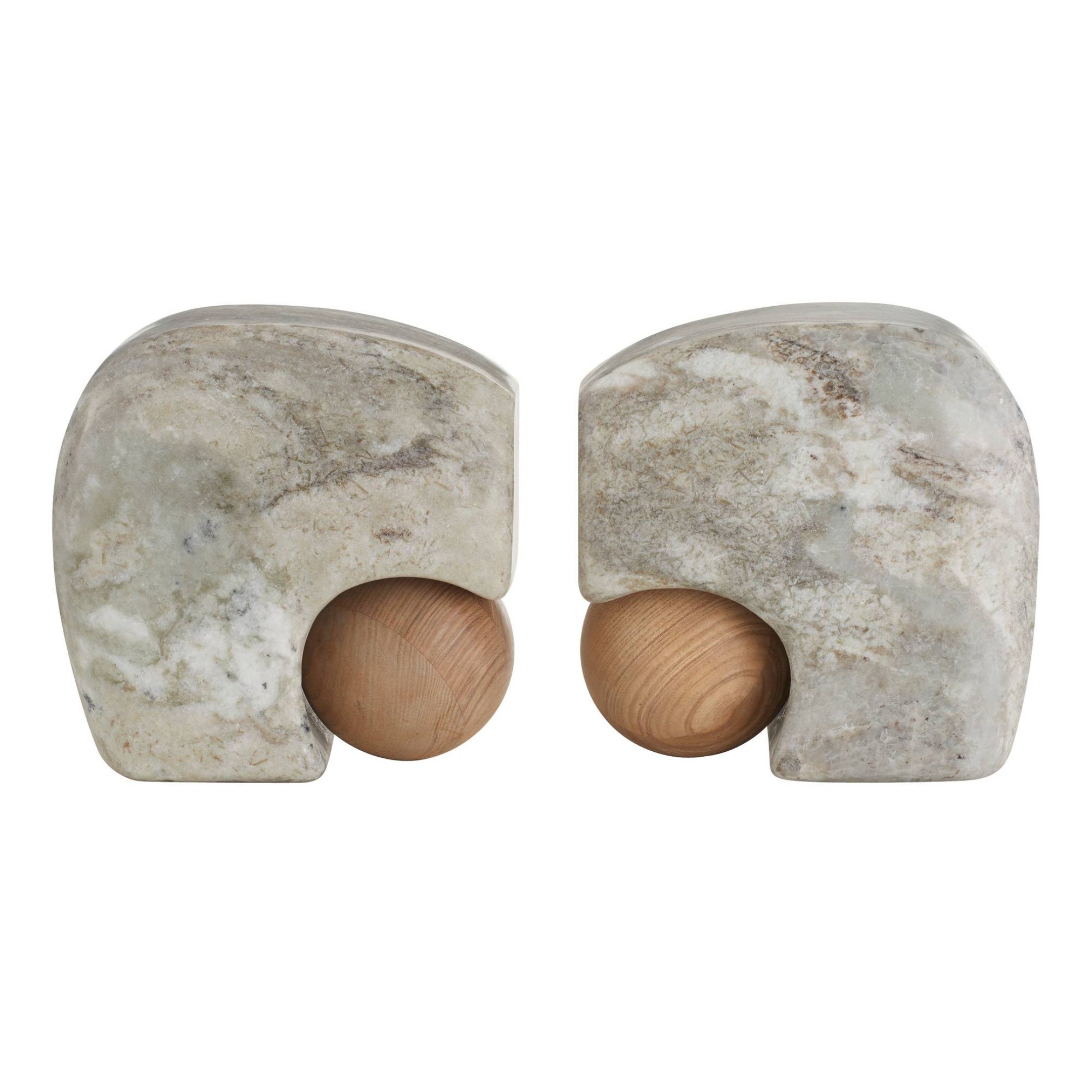 Melt Bookends, Set of 2 - StyleMeGHD - Cabinets + Bookshelves