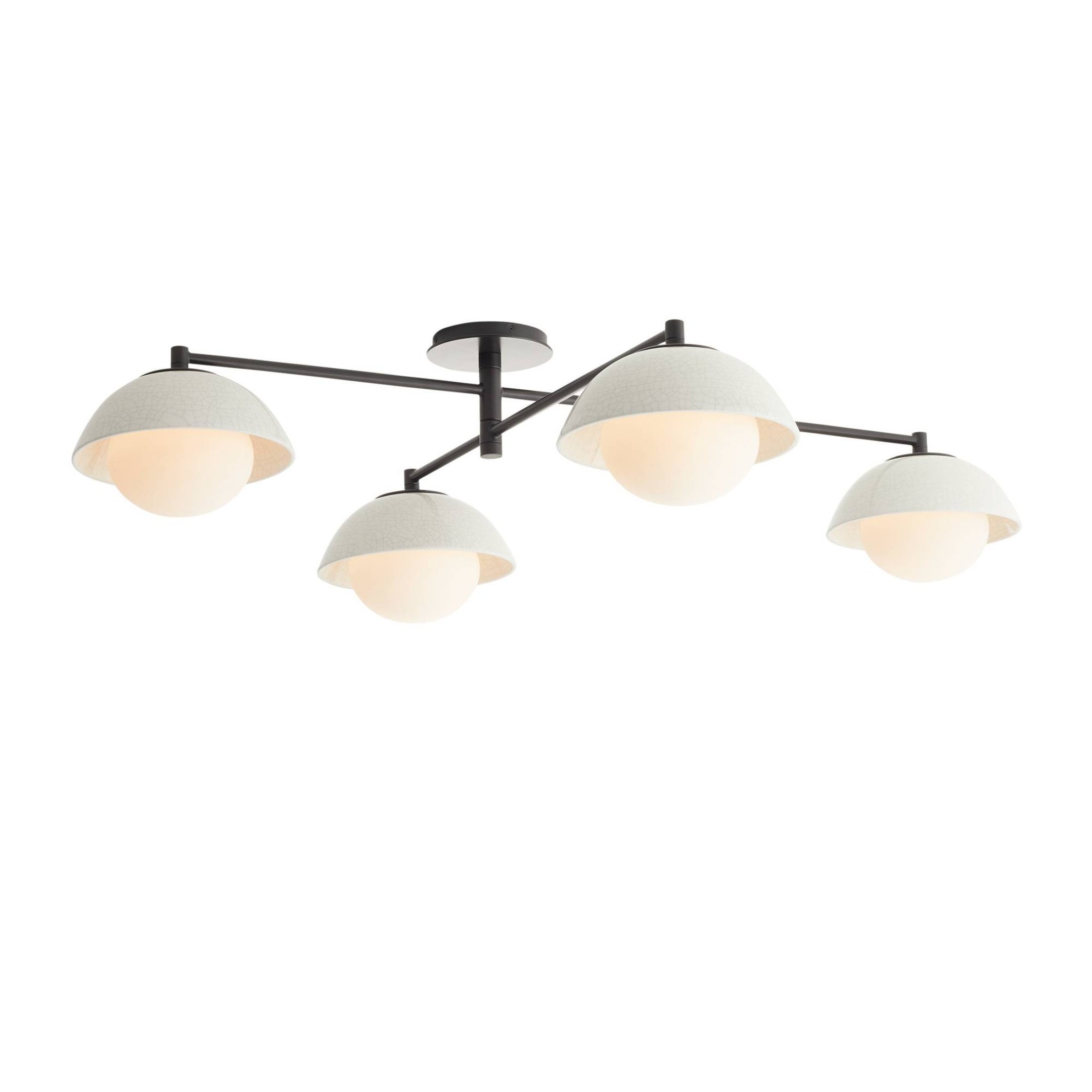 Arteriors Glaze Multipoint Flush Mount - StyleMeGHD - Chandeliers