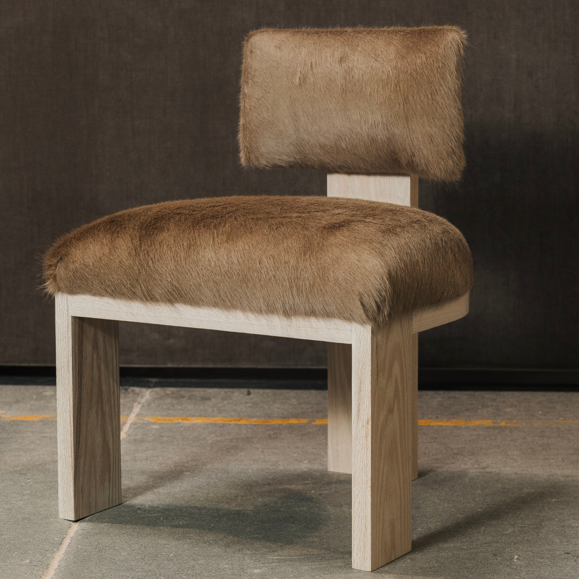 hide dining chair 