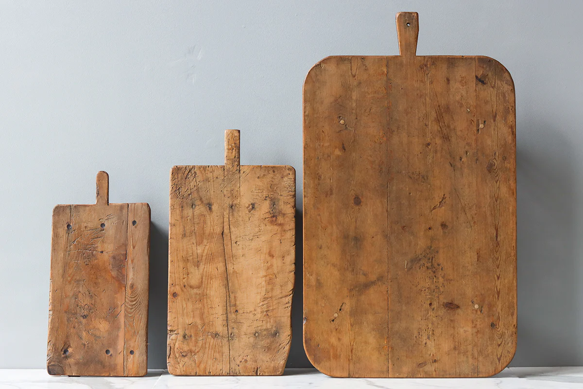 Found Rectangle Footed Board