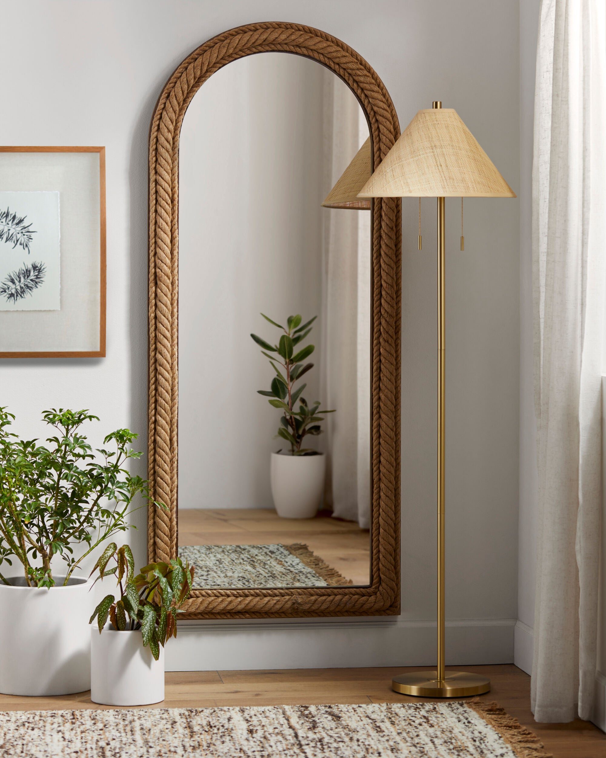 Magdalena Floor Mirror