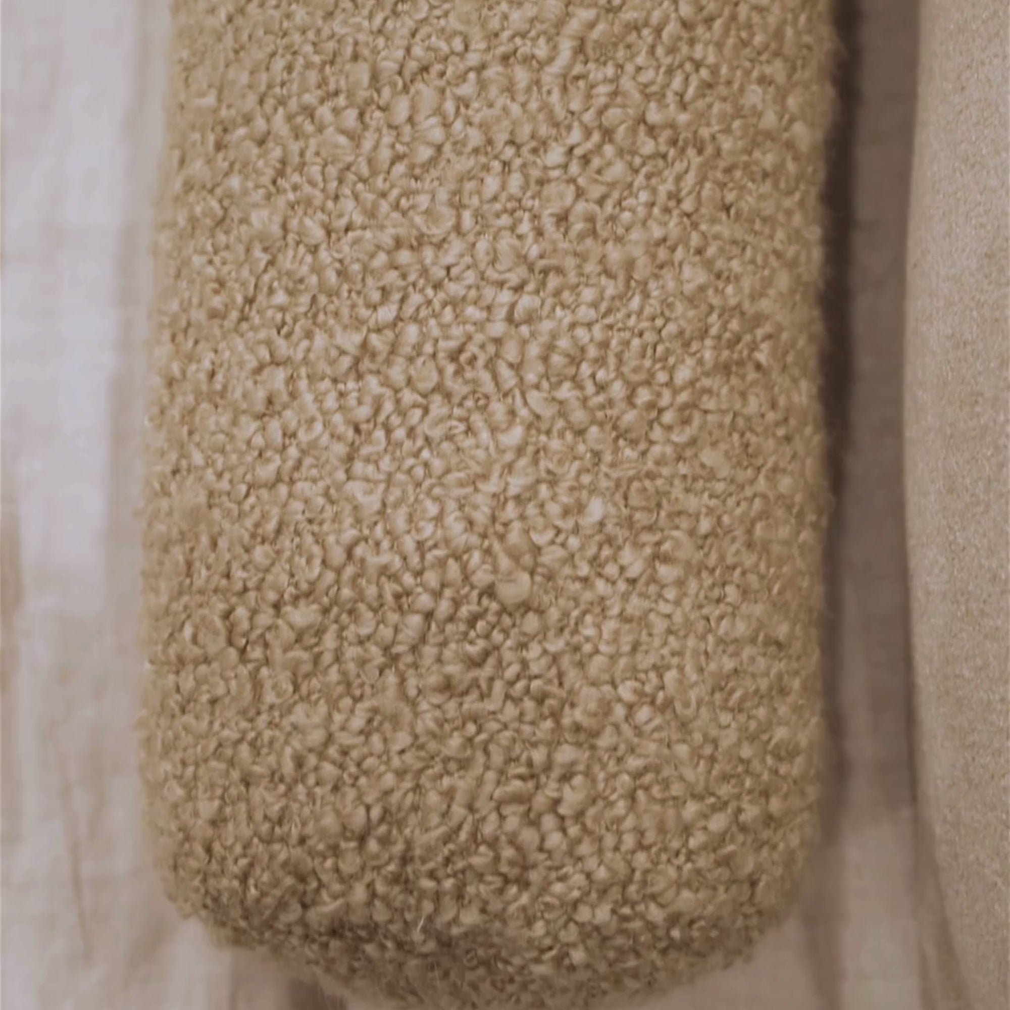 Boucle Body Bolster Pillow