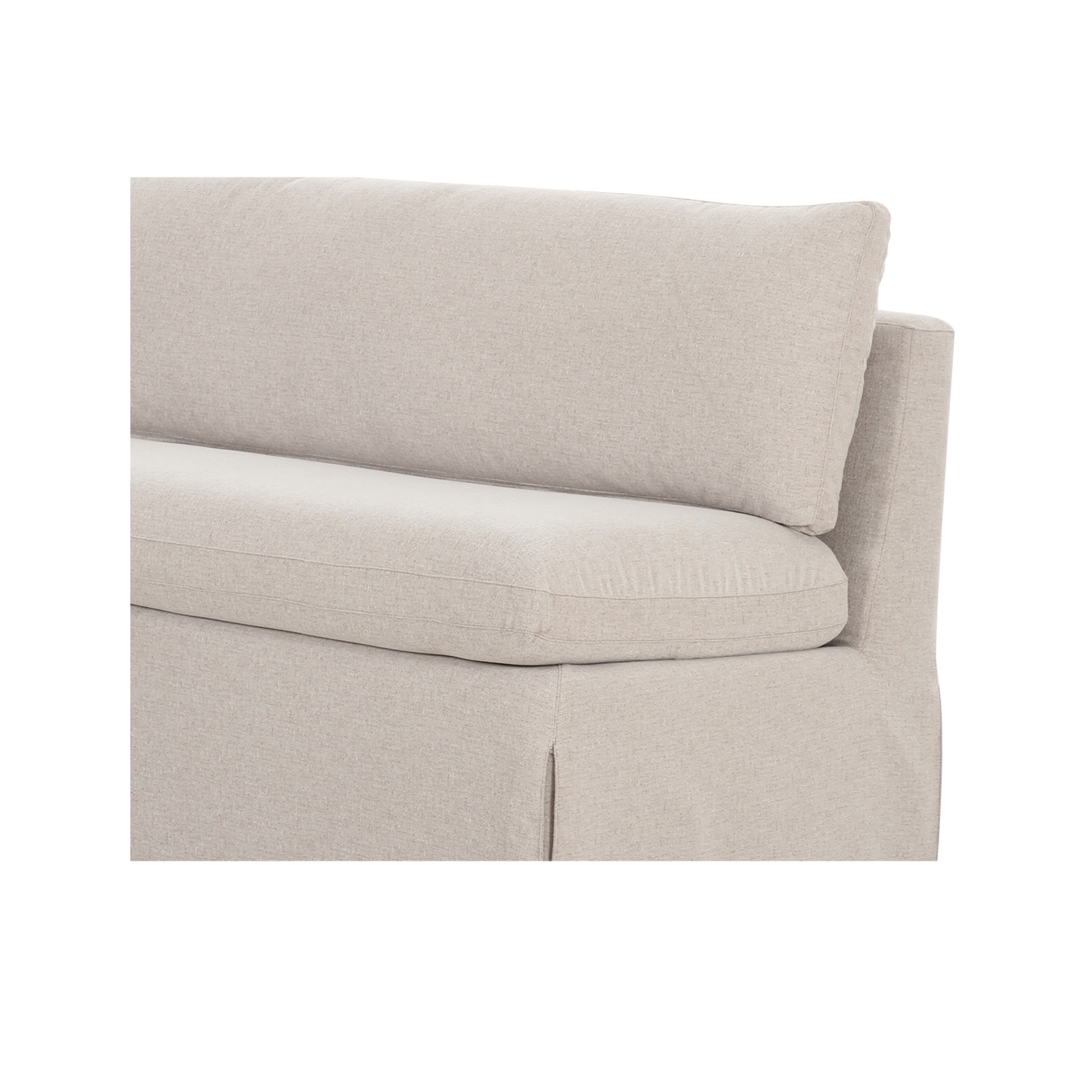 Fabio Slipcover Dining Bench