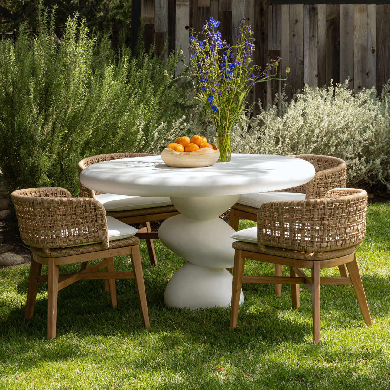 Kelly Outdoor Dining Chair, Set of 2