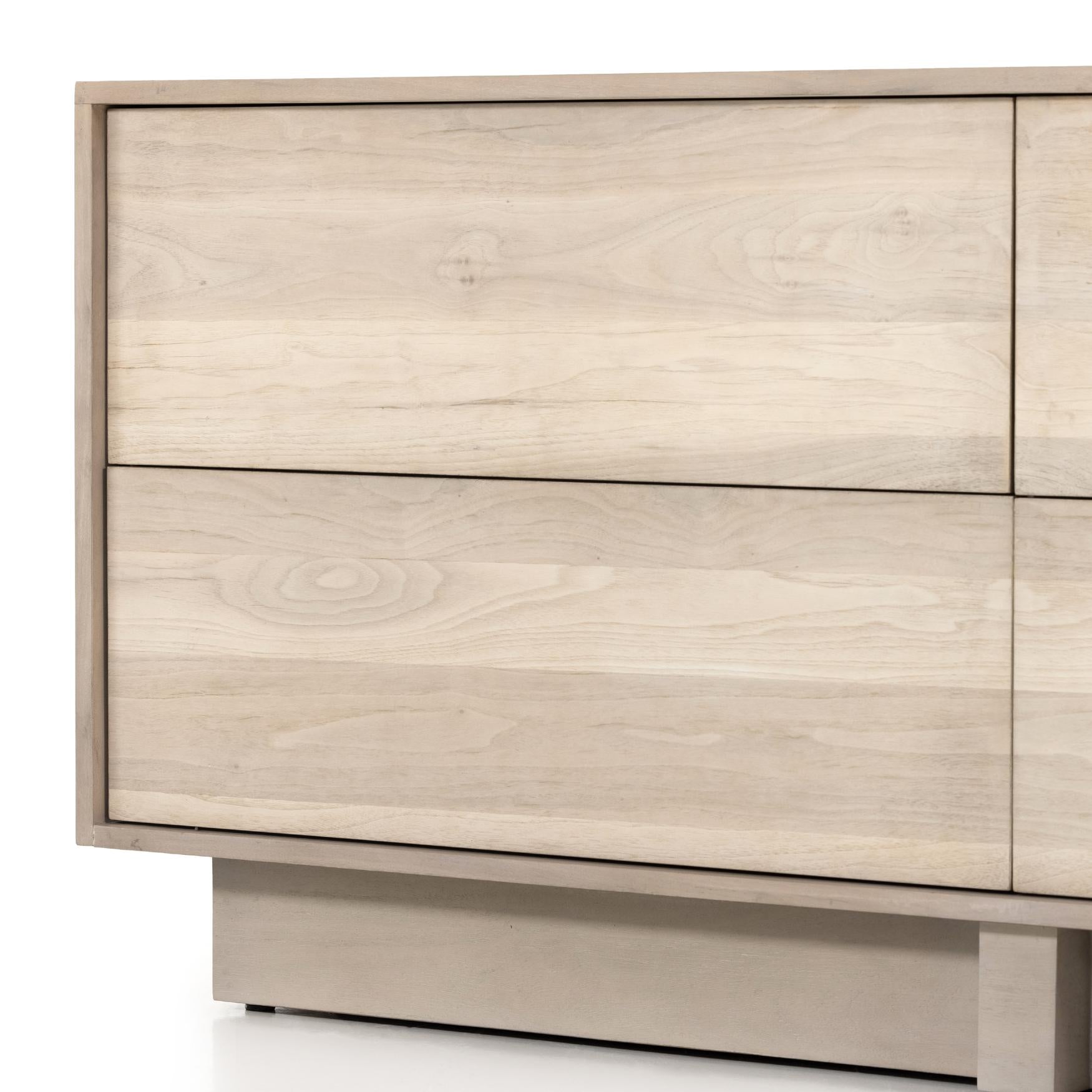 Bodie 4 Drawer Dresser-Ashen Walnut - StyleMeGHD - Furniture
