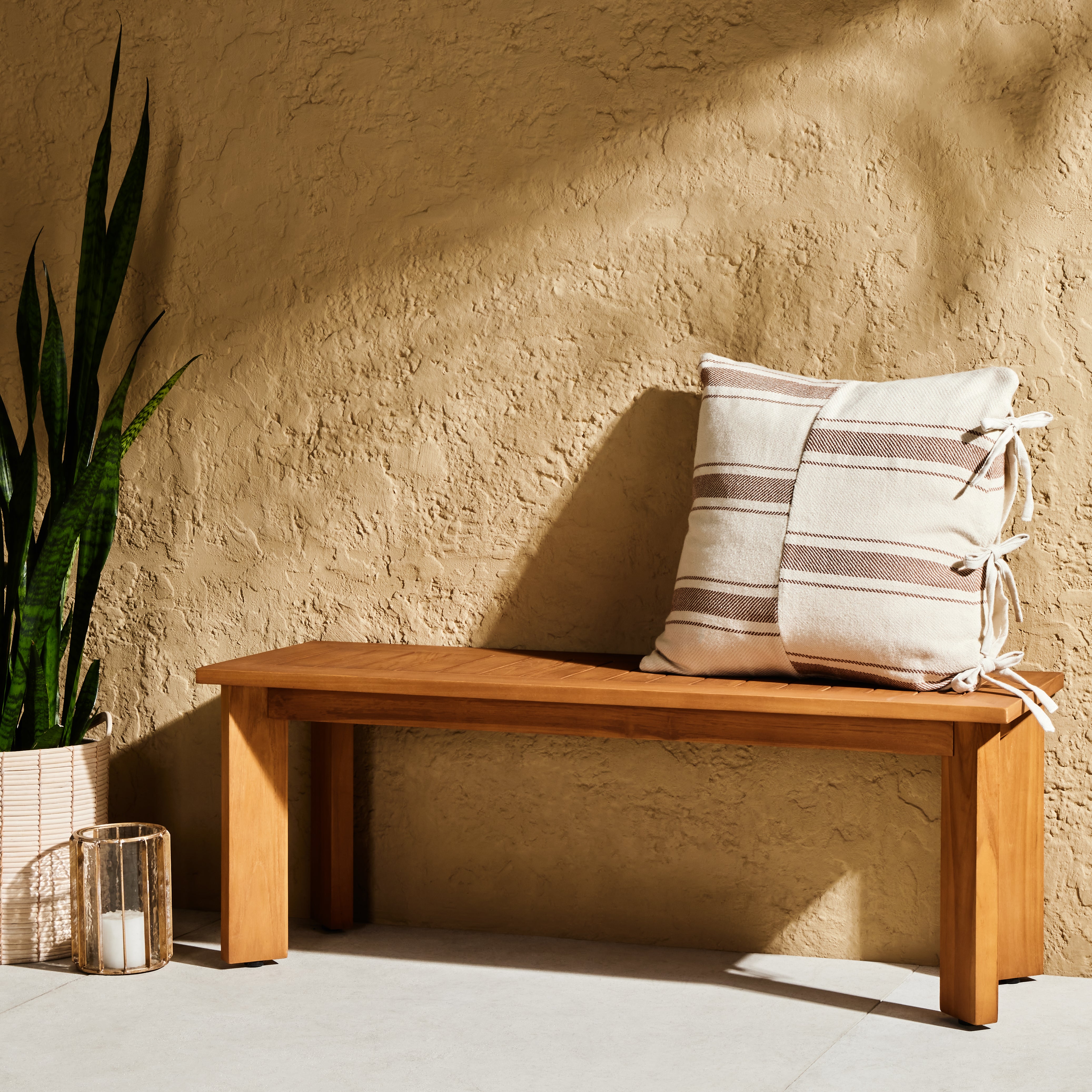 Colima Outdoor Dining Bench