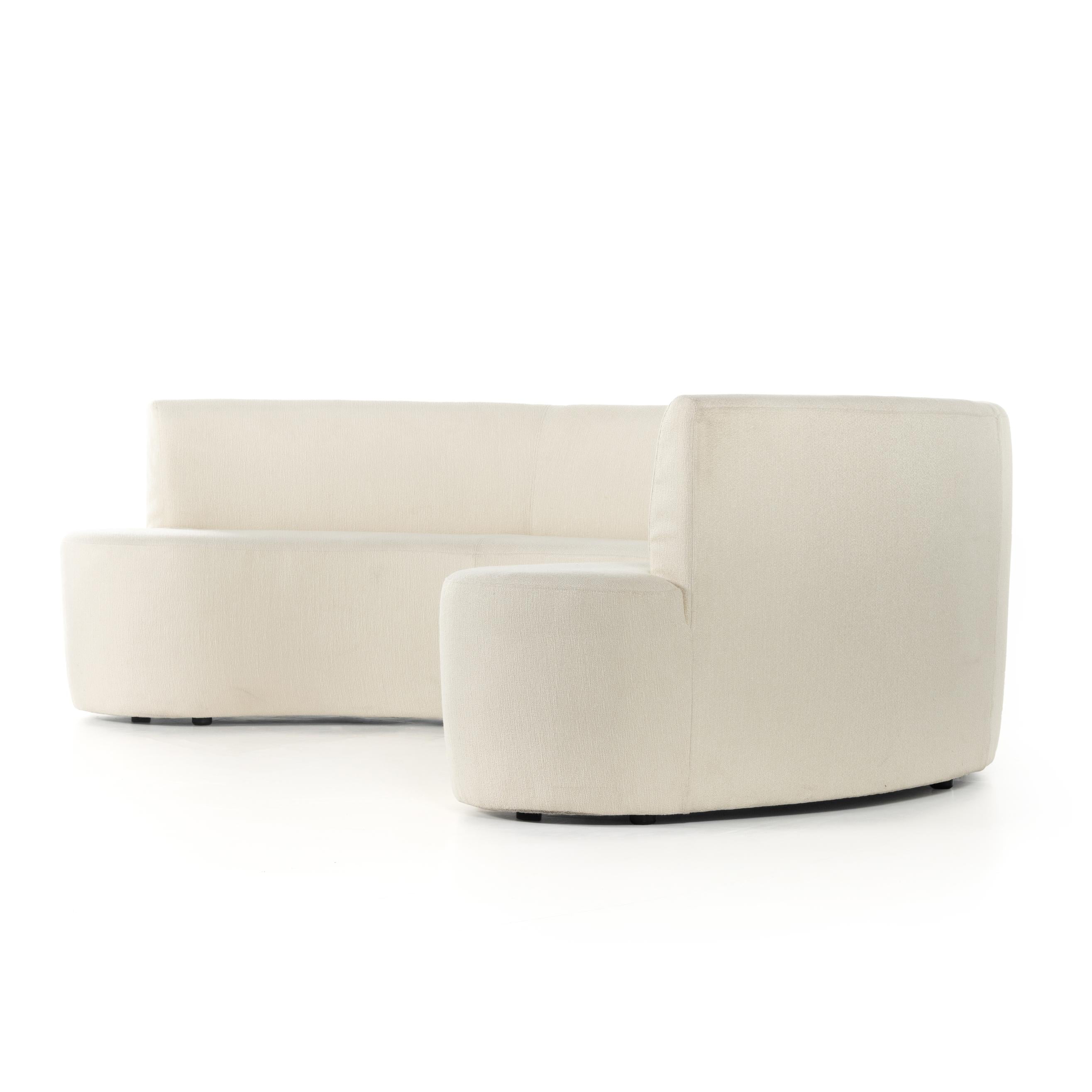 Sanda Dining Banquette - StyleMeGHD - Ivory Dining Banquette