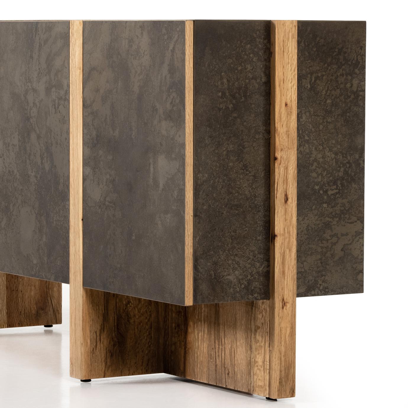 Bingham Sideboard-Rustic Oak Veneer - StyleMeGHD - Furniture