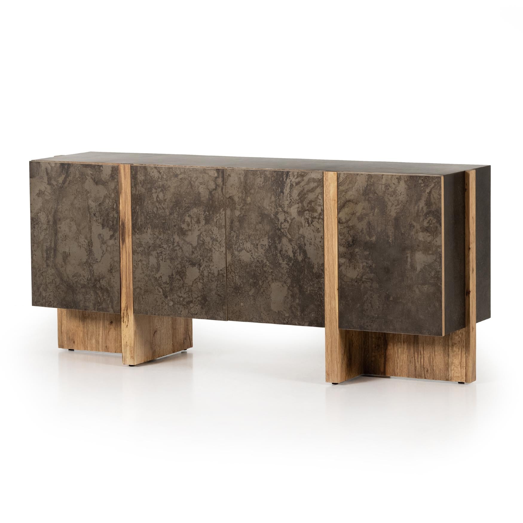 Bingham Sideboard-Rustic Oak Veneer - StyleMeGHD - Furniture