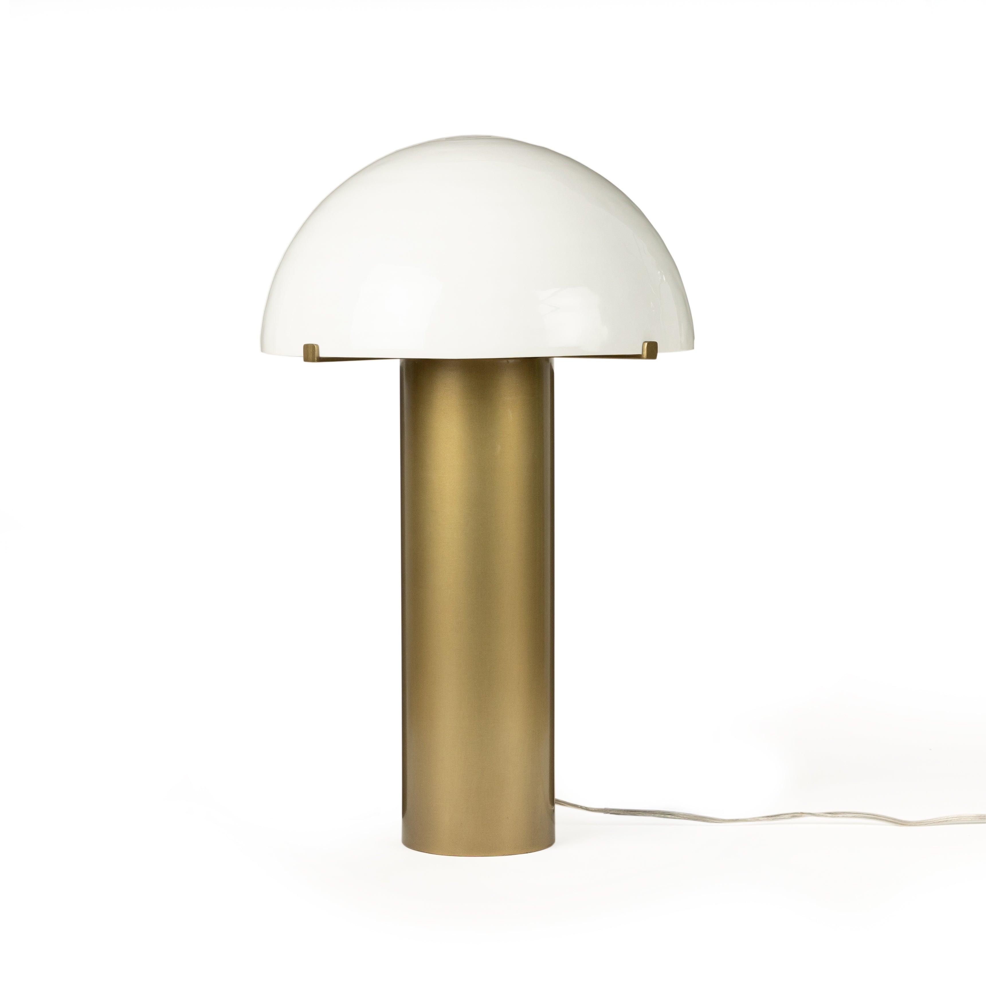 Seta Table Lamp-Light Antique Brass - StyleMeGHD - 