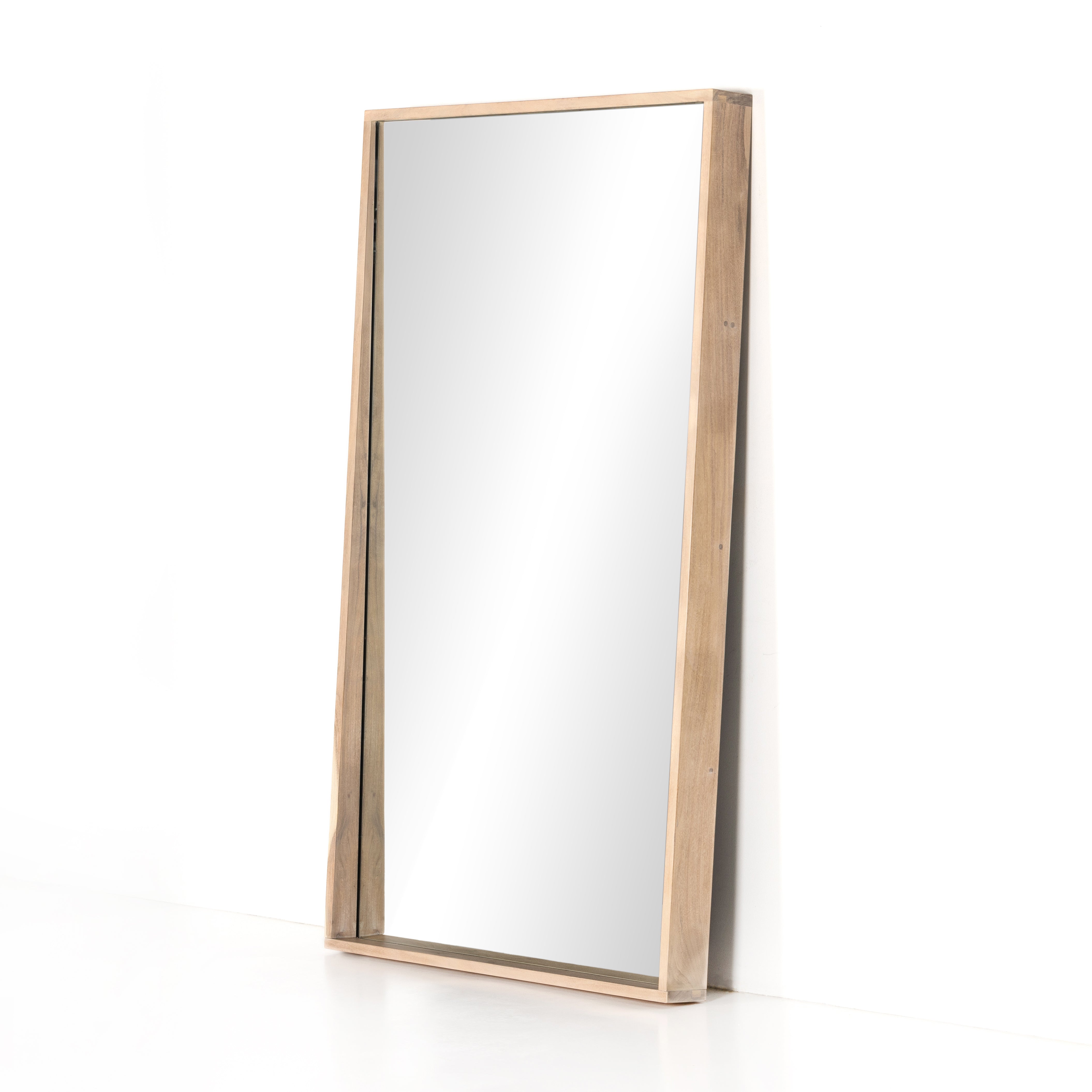 Vora Floor Mirror-Whitewash Acacia - StyleMeGHD - Mirrors