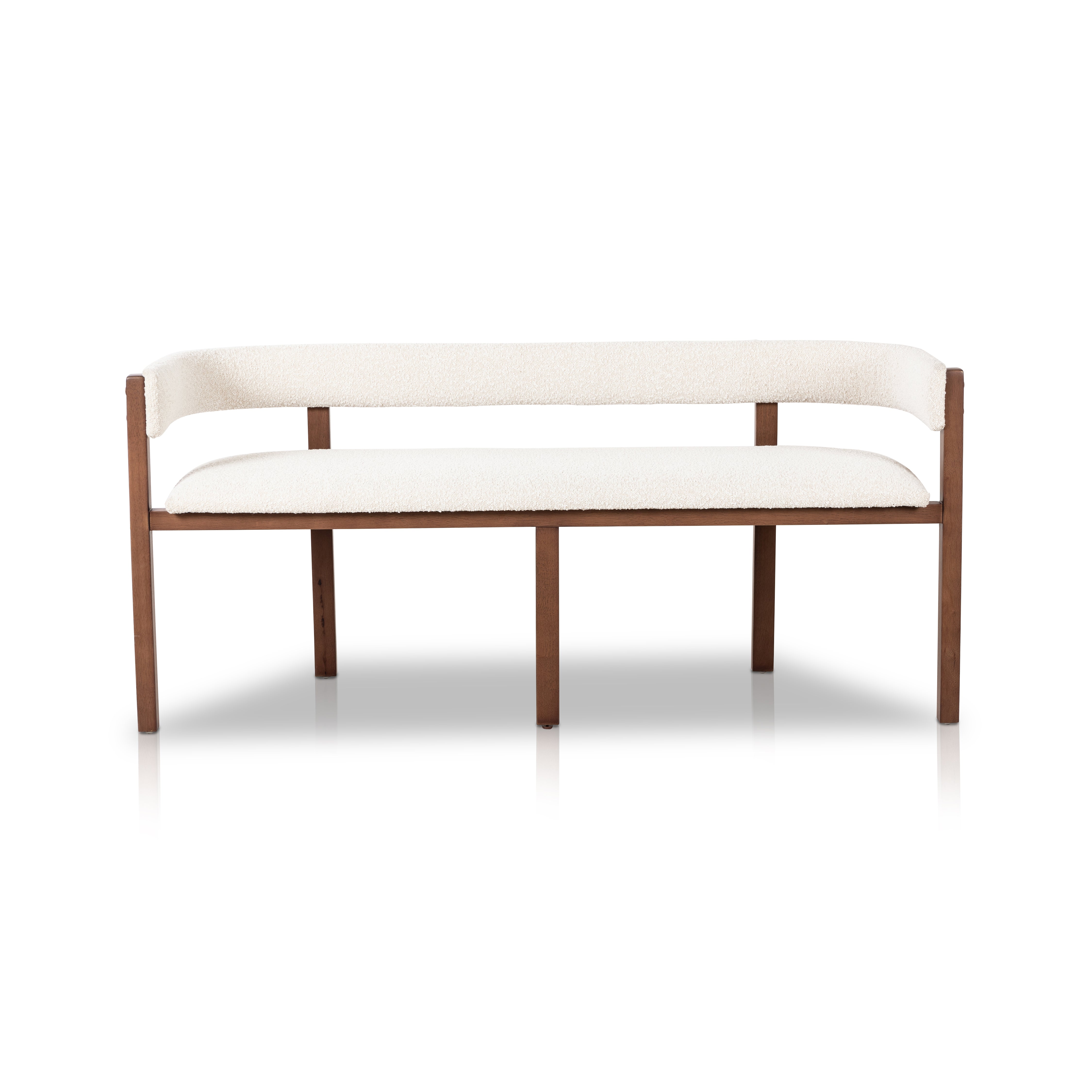 Vittoria Dining Bench-Knoll Natural - StyleMeGHD - 