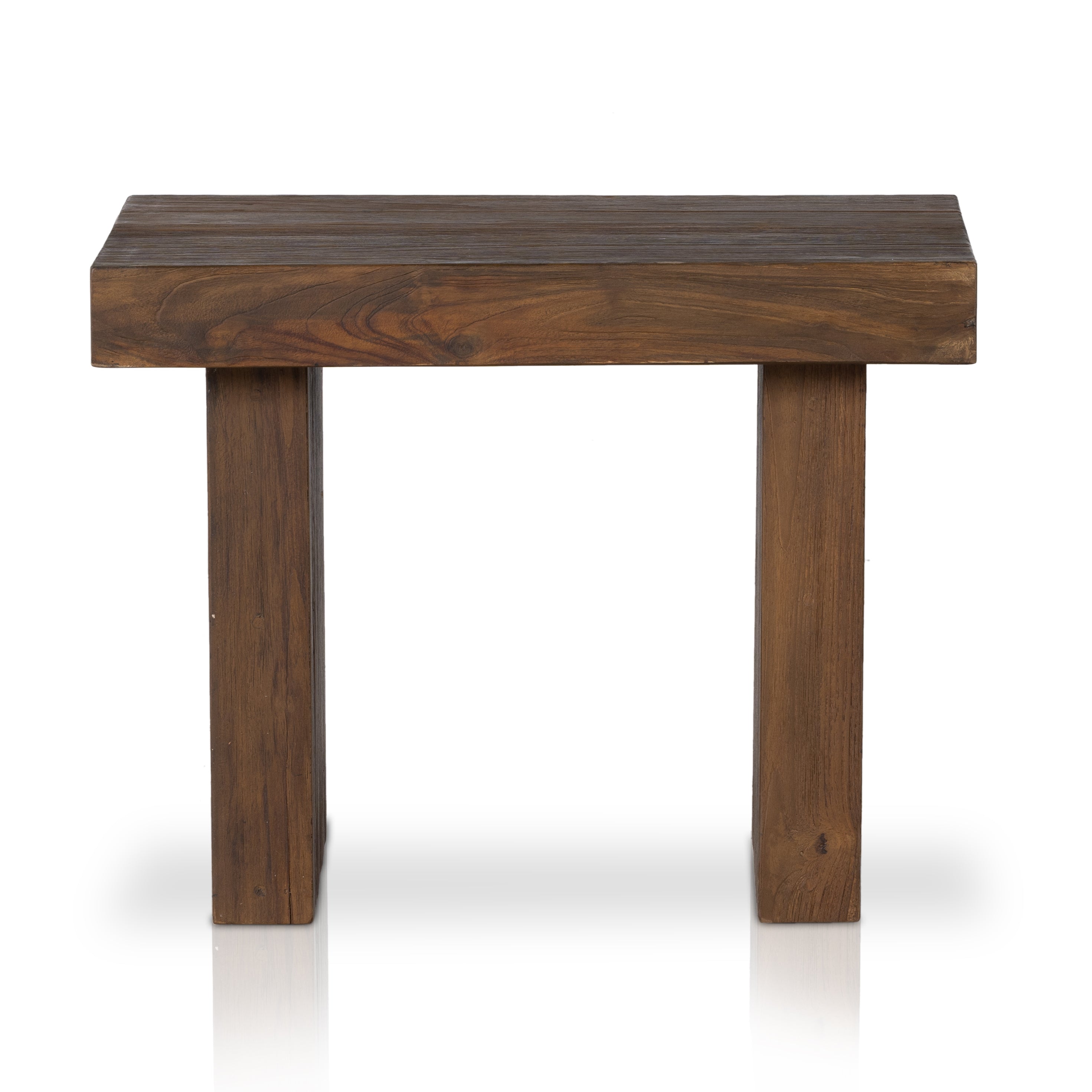 Encino Outdoor End Table-Heritage Brown - StyleMeGHD - 