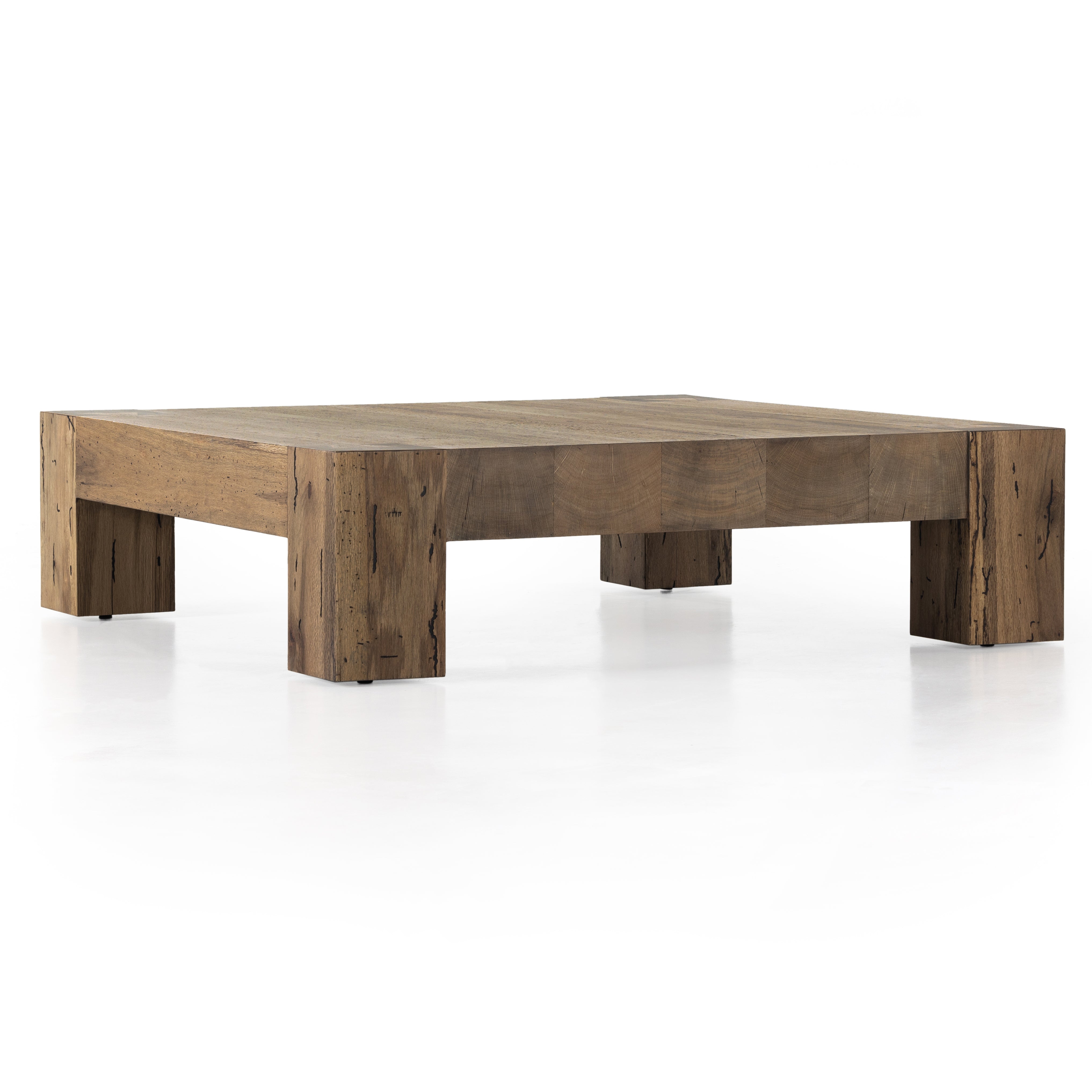 Abaso Coffee Table-Rustic Wormwood Oak - StyleMeGHD - 