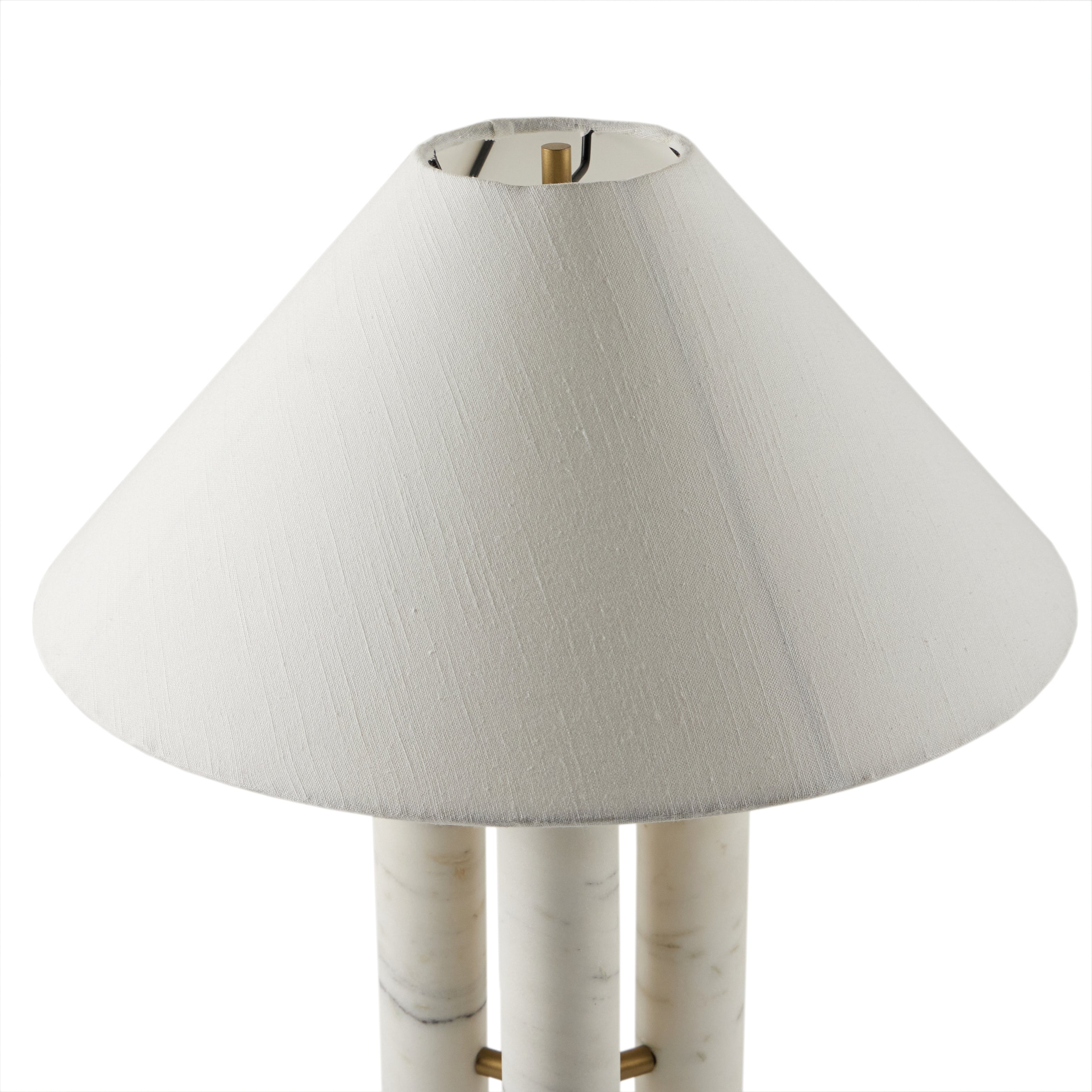 Medici Table Lamp-Chrcl And White Mrbl - StyleMeGHD - 