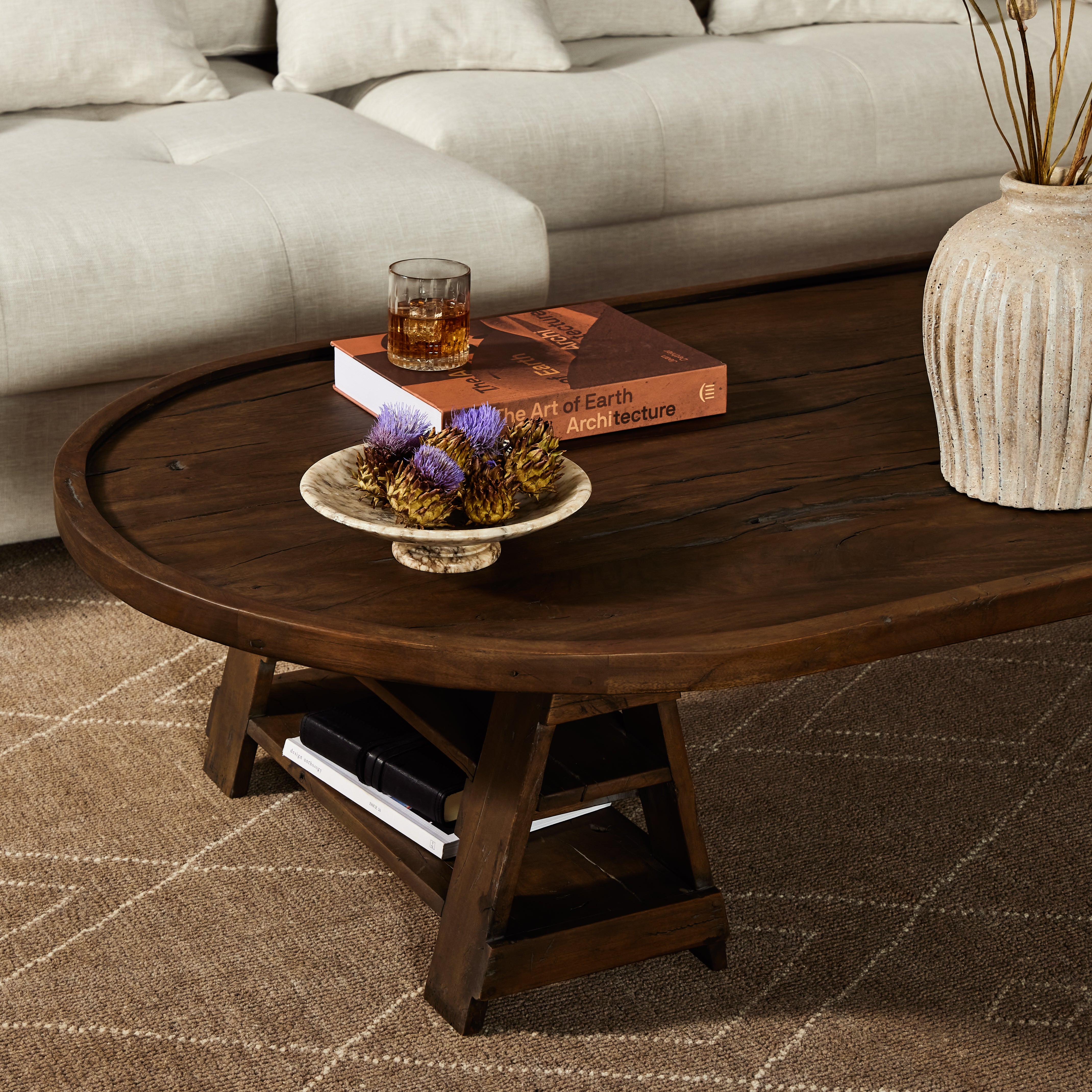 Hardy Coffee Table-Antique Belgium - StyleMeGHD - 