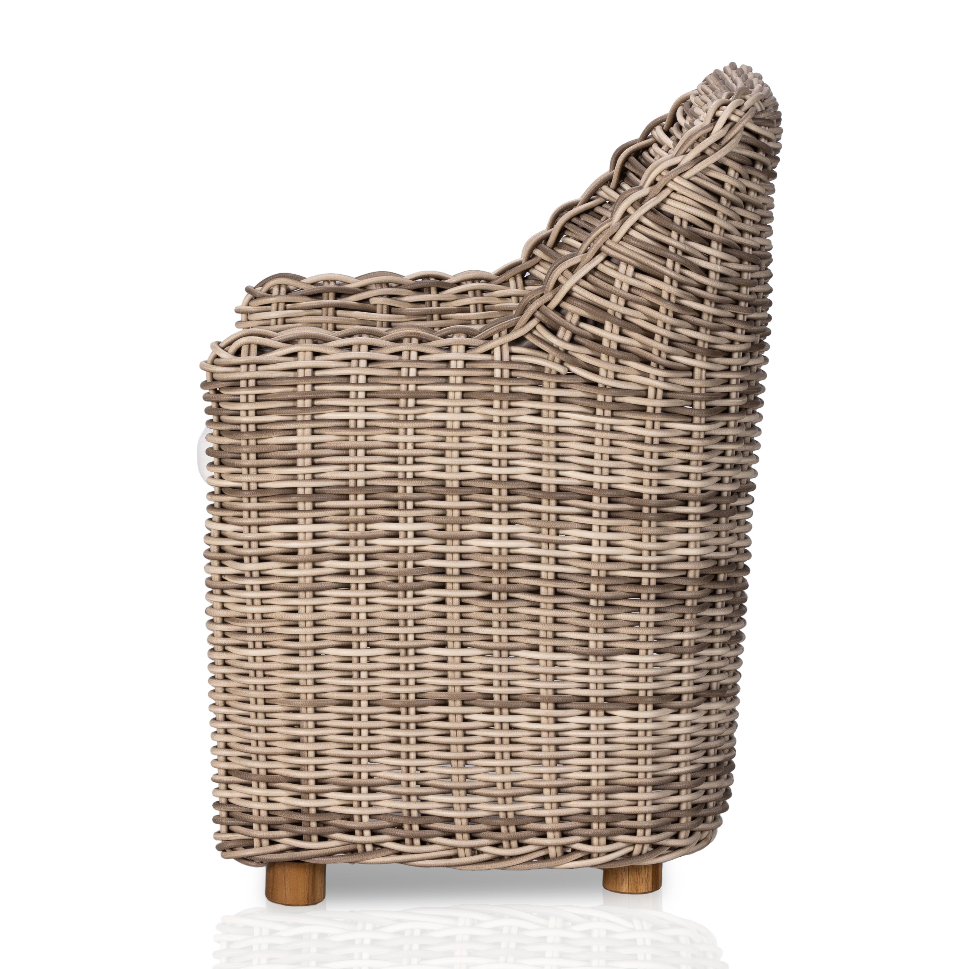 Messina Outdoor Dining Armchair-Natural - StyleMeGHD - 