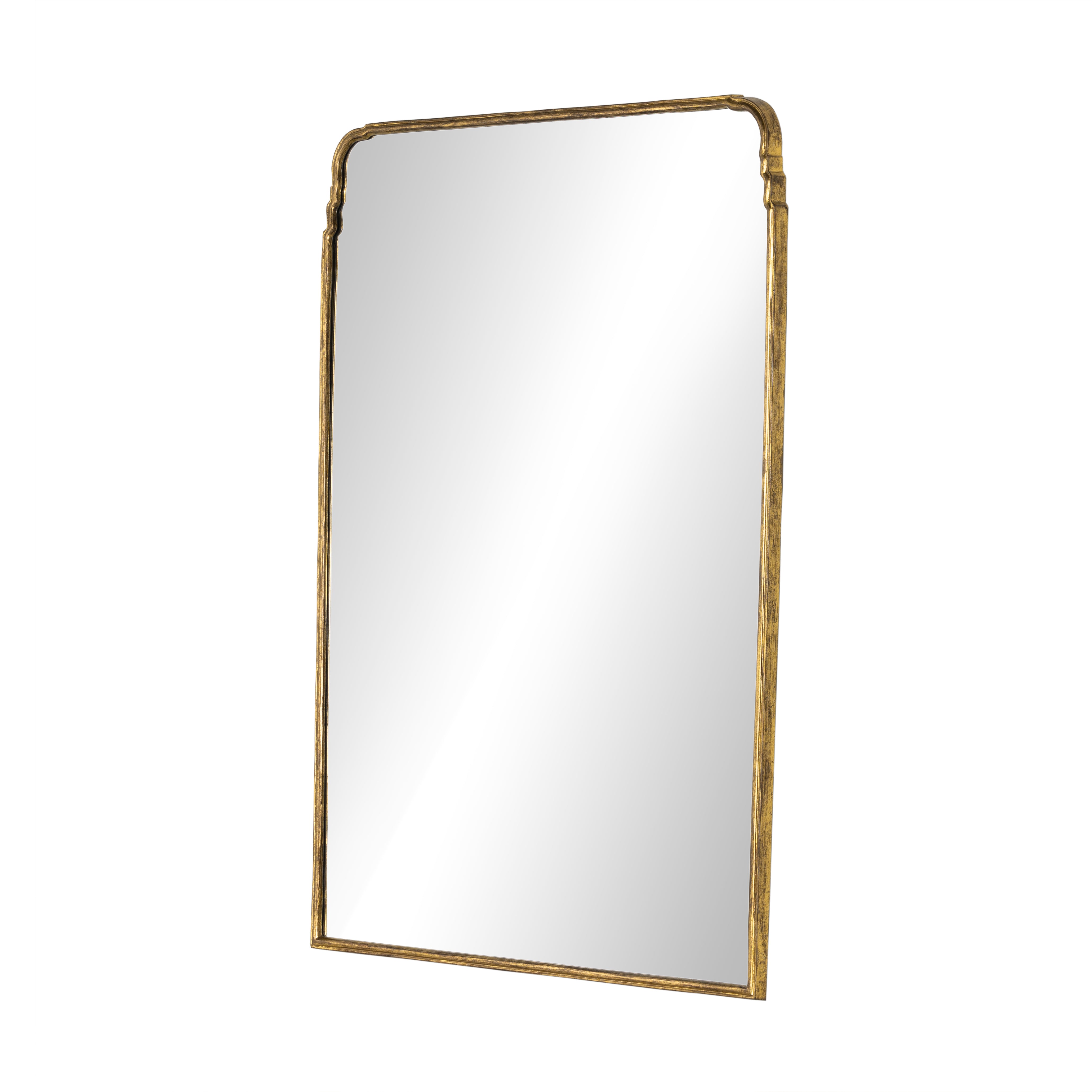Loire Floor Mirror-Antiqued Gold Leaf - StyleMeGHD - 