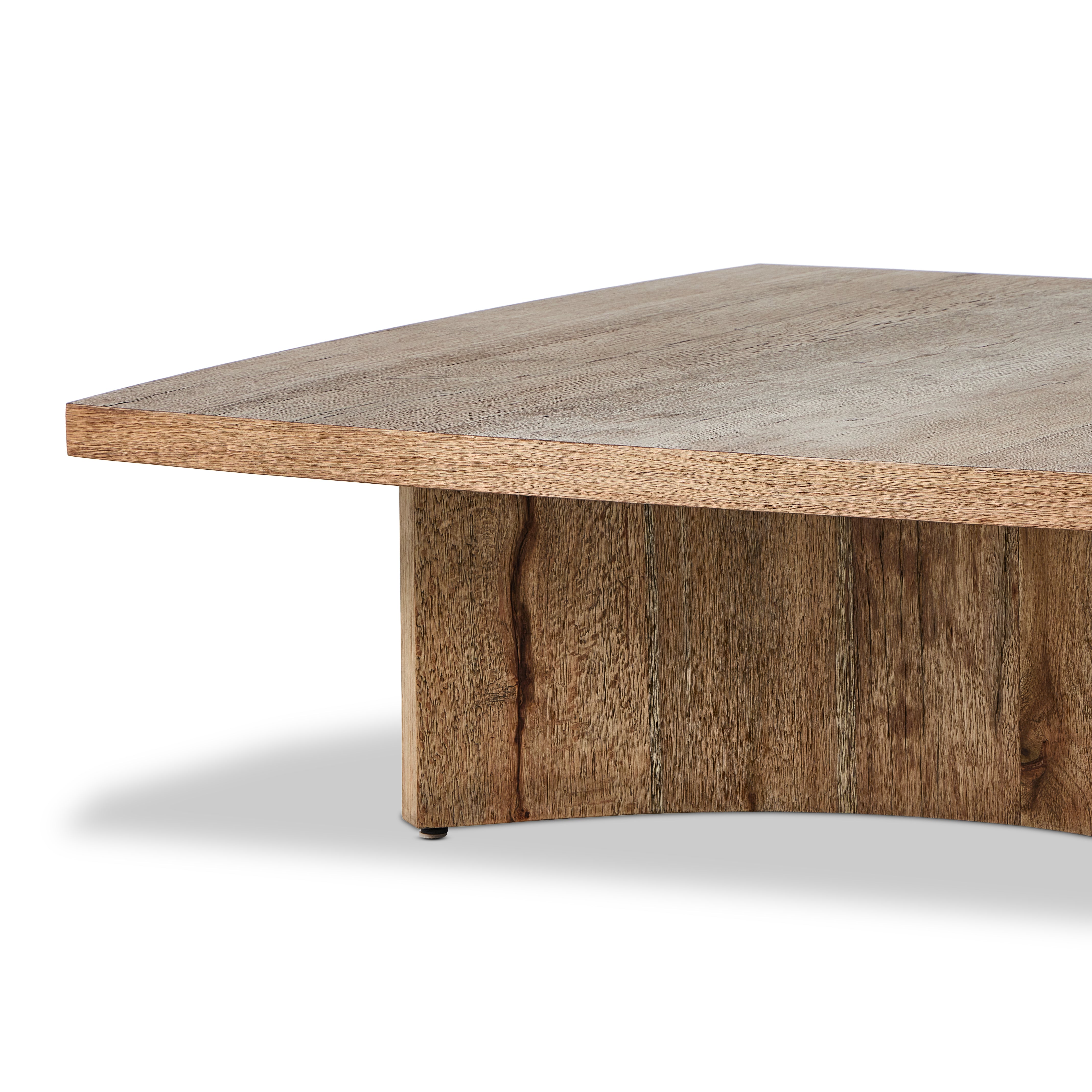 Brinton Square Coffee Table-Rustic - StyleMeGHD - 
