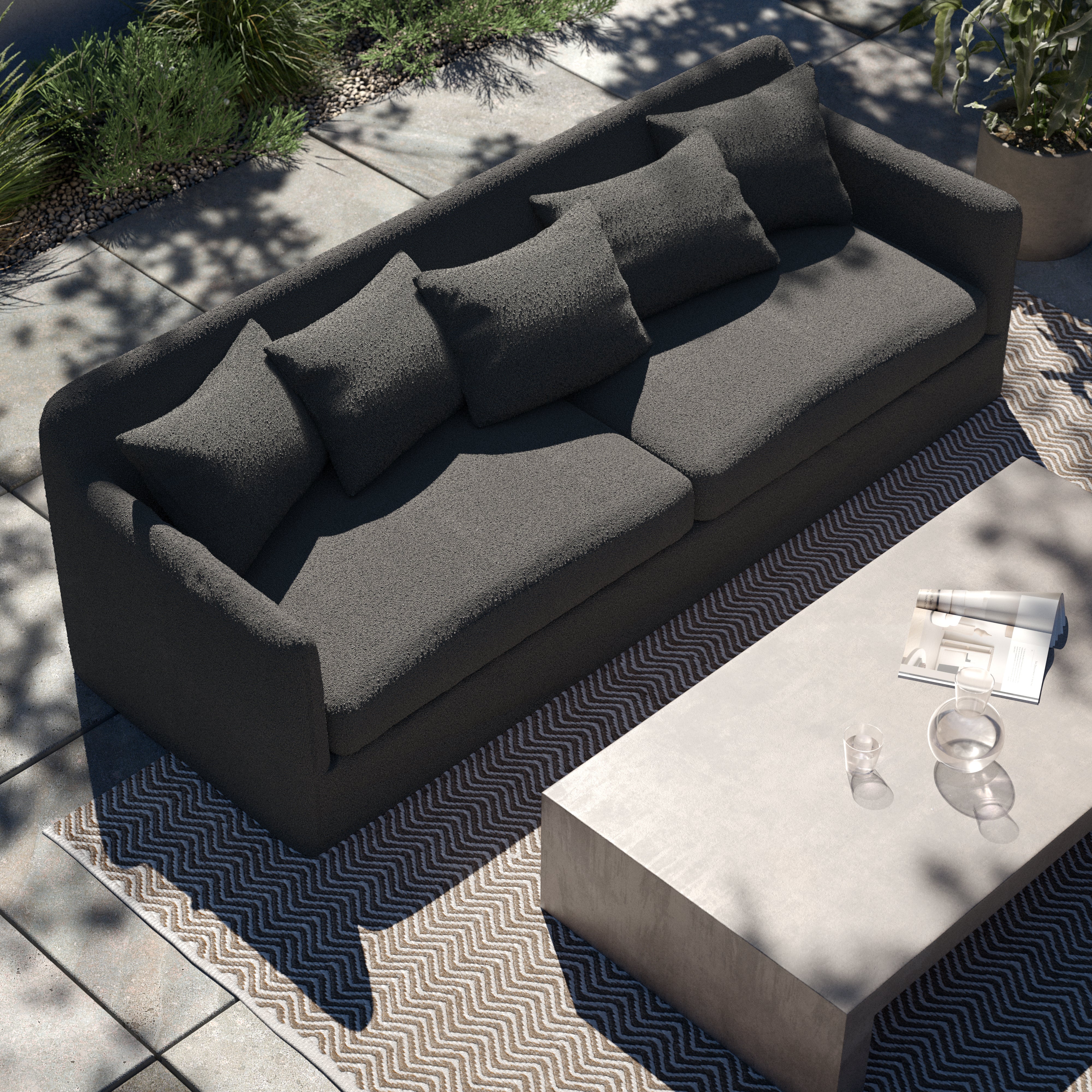 Dade Outdoor Sofa