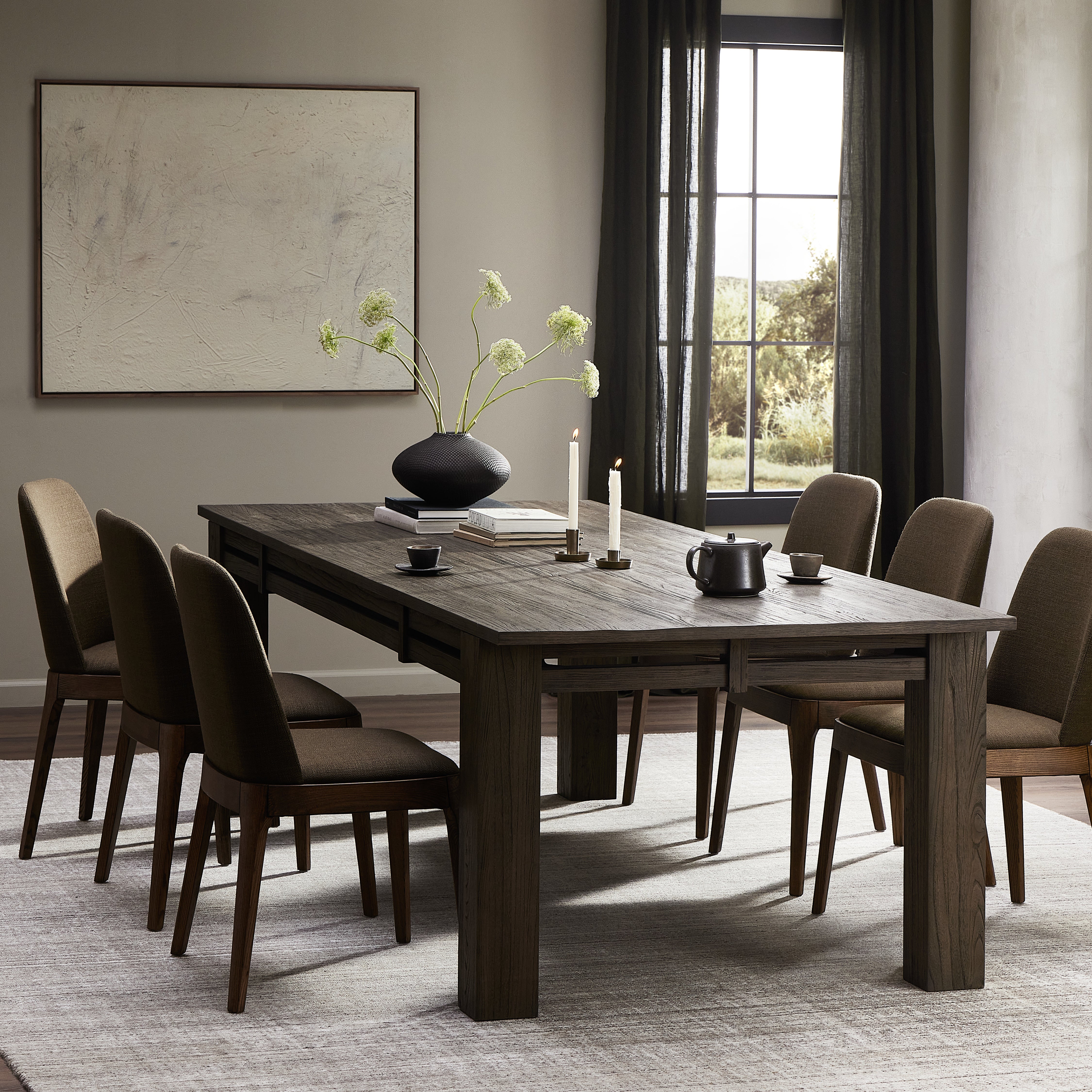 Willow Dining Table-Weathered Elm - StyleMeGHD - 