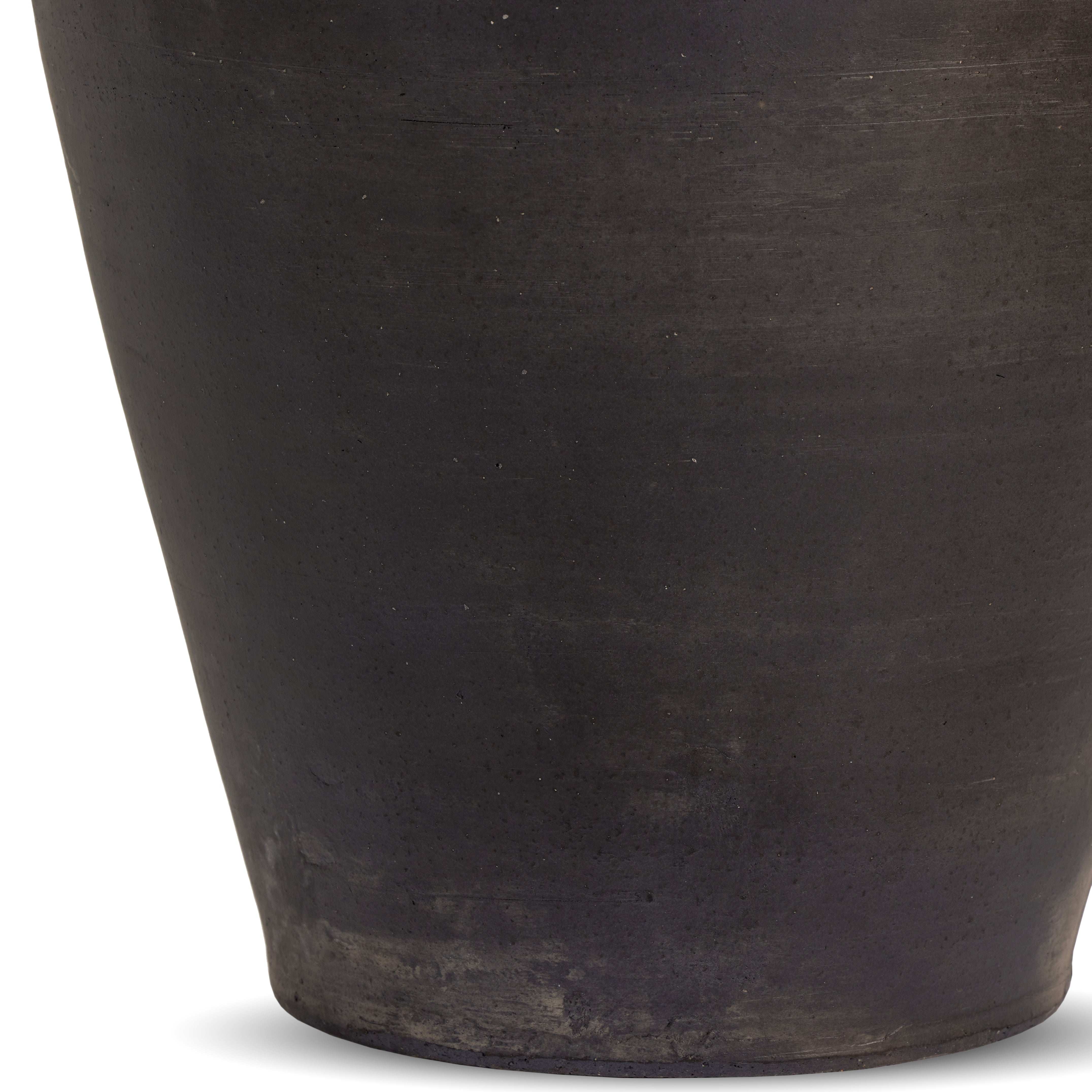 Kyland Vase-Aged Black Ceramic - StyleMeGHD - 