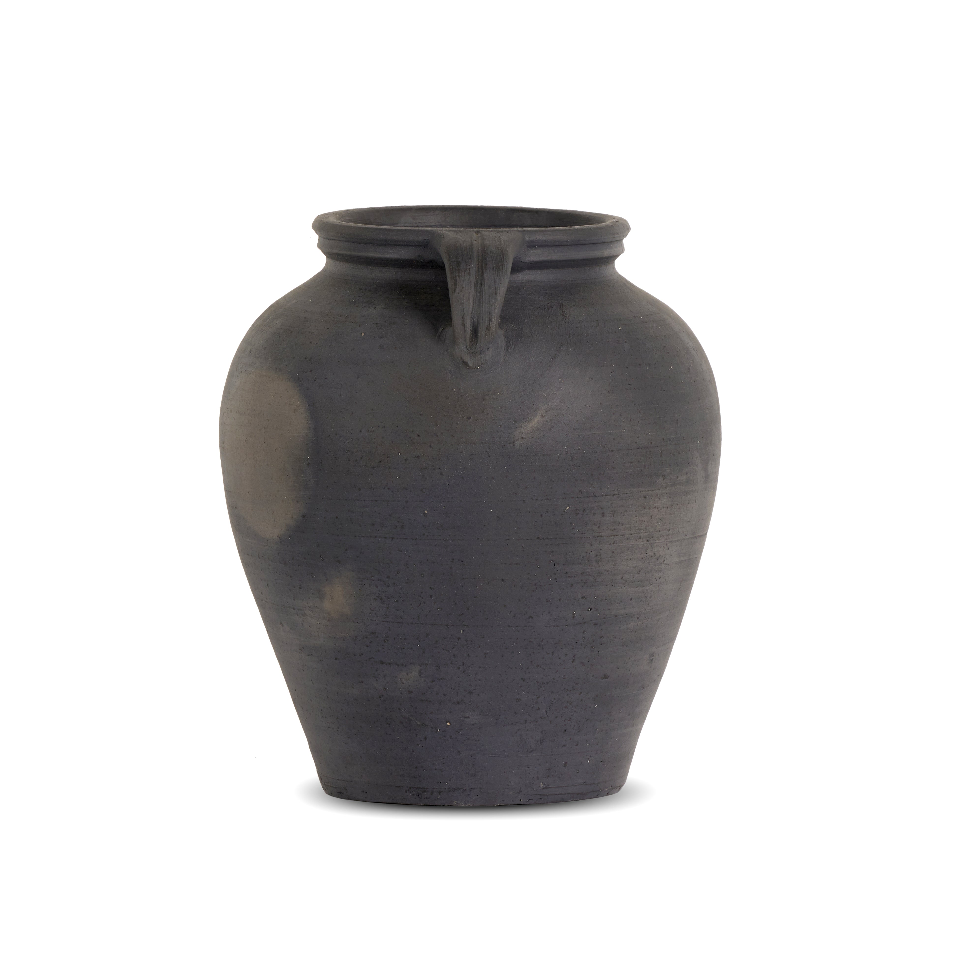Laith Vase-Aged Black Ceramic - StyleMeGHD - 