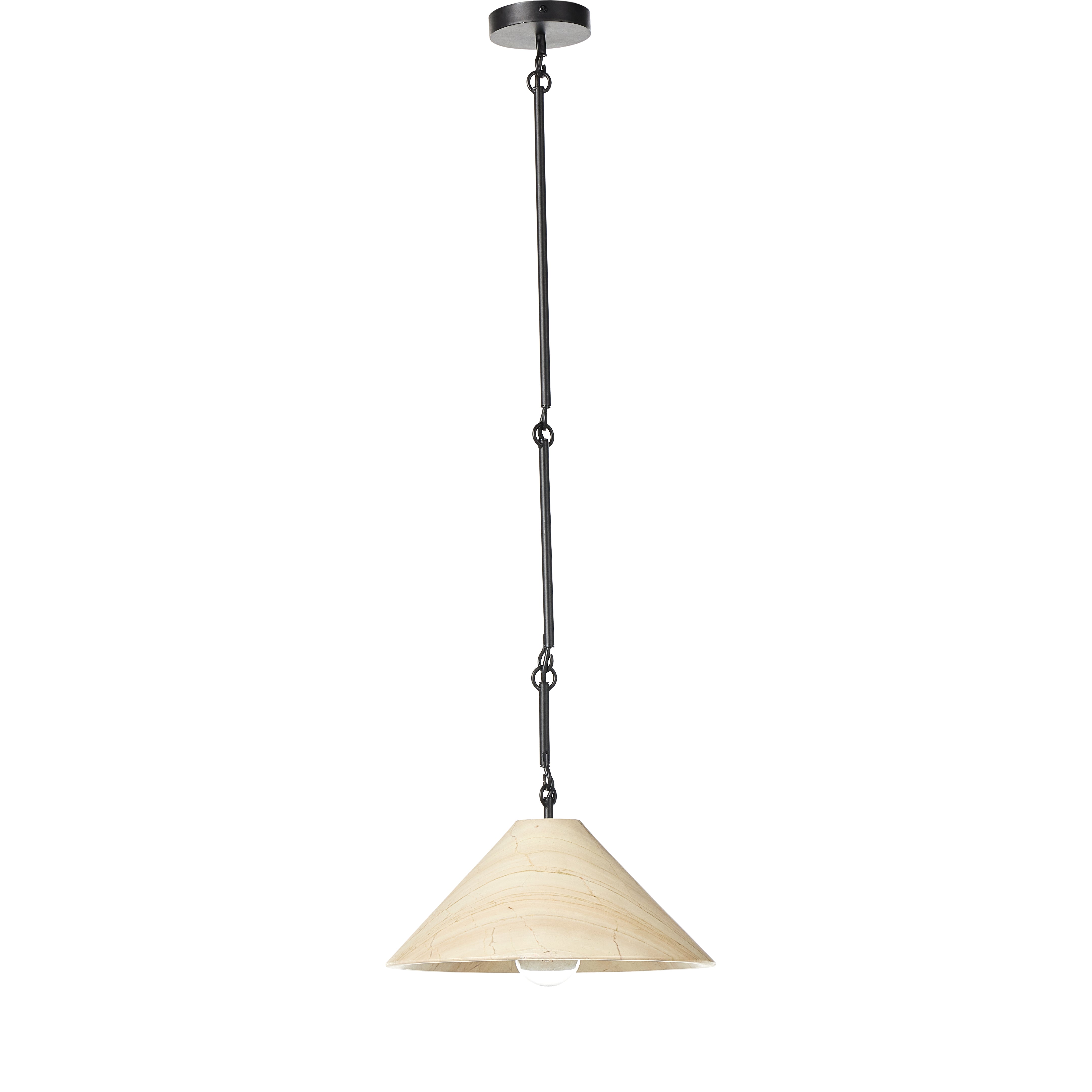 Concetta Pendant-Ecru Marble Solid - StyleMeGHD - 