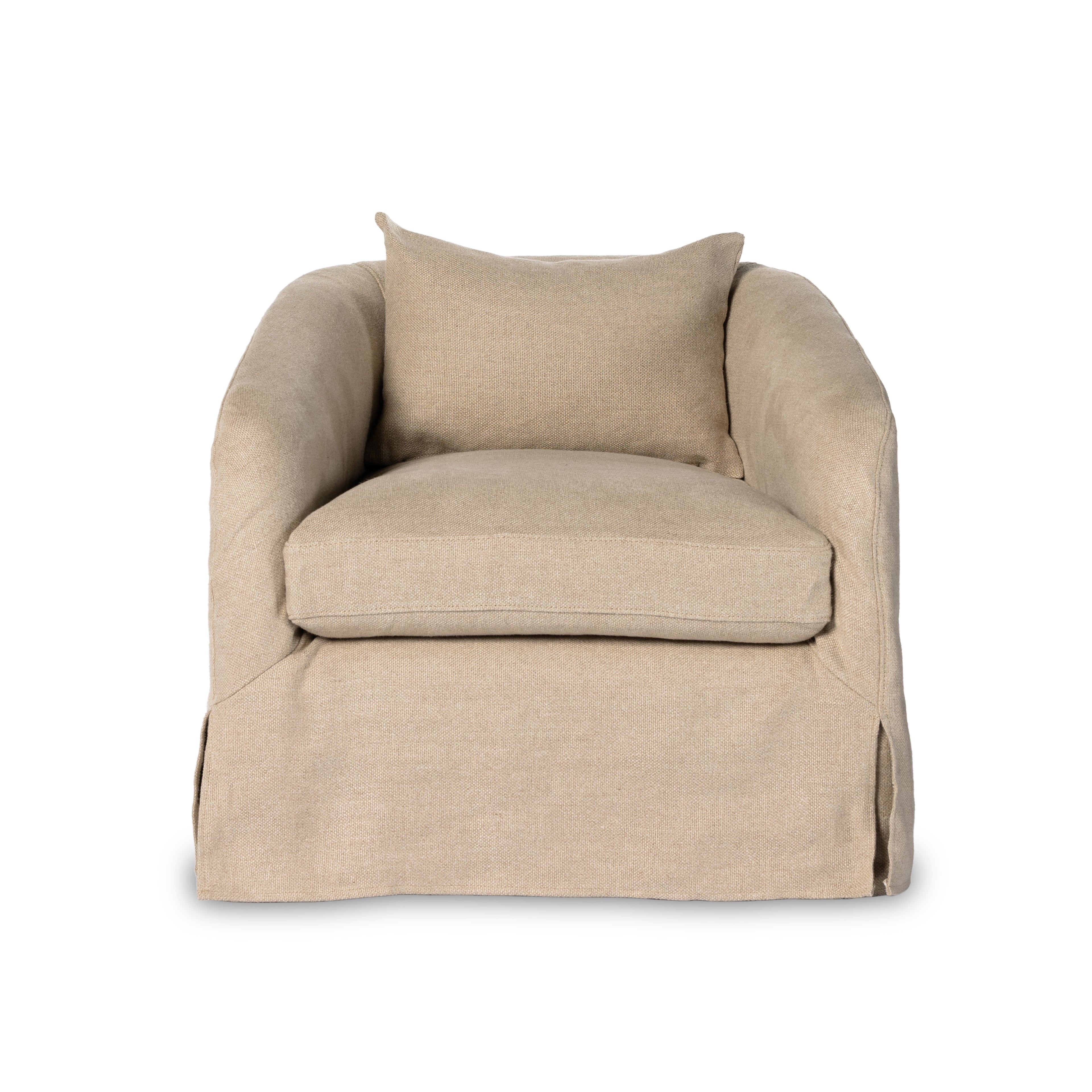 Topanga Slipcover Swivel Chair - StyleMeGHD - 
