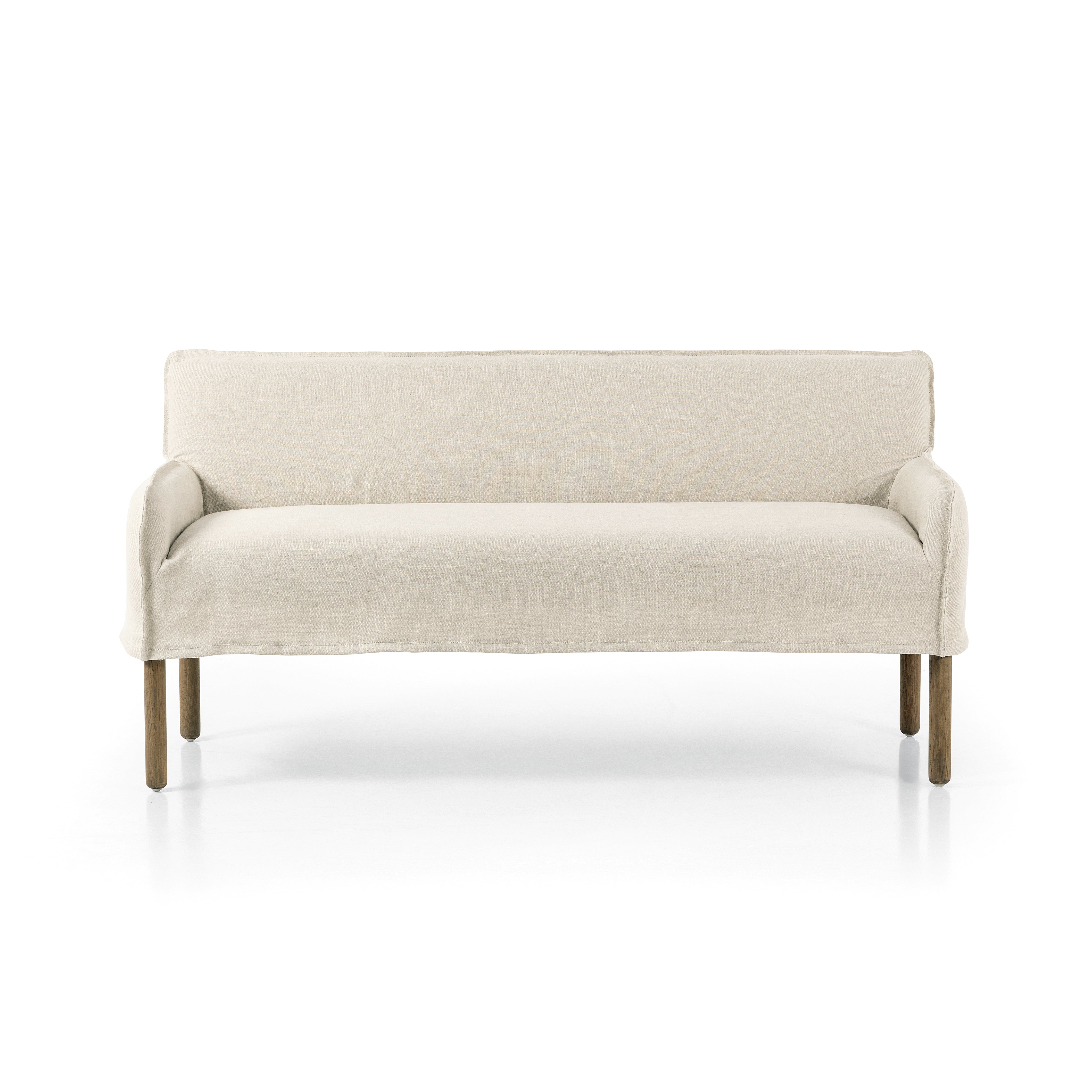 Addington Slipcover Bench-Brussels Ntrl - StyleMeGHD - 