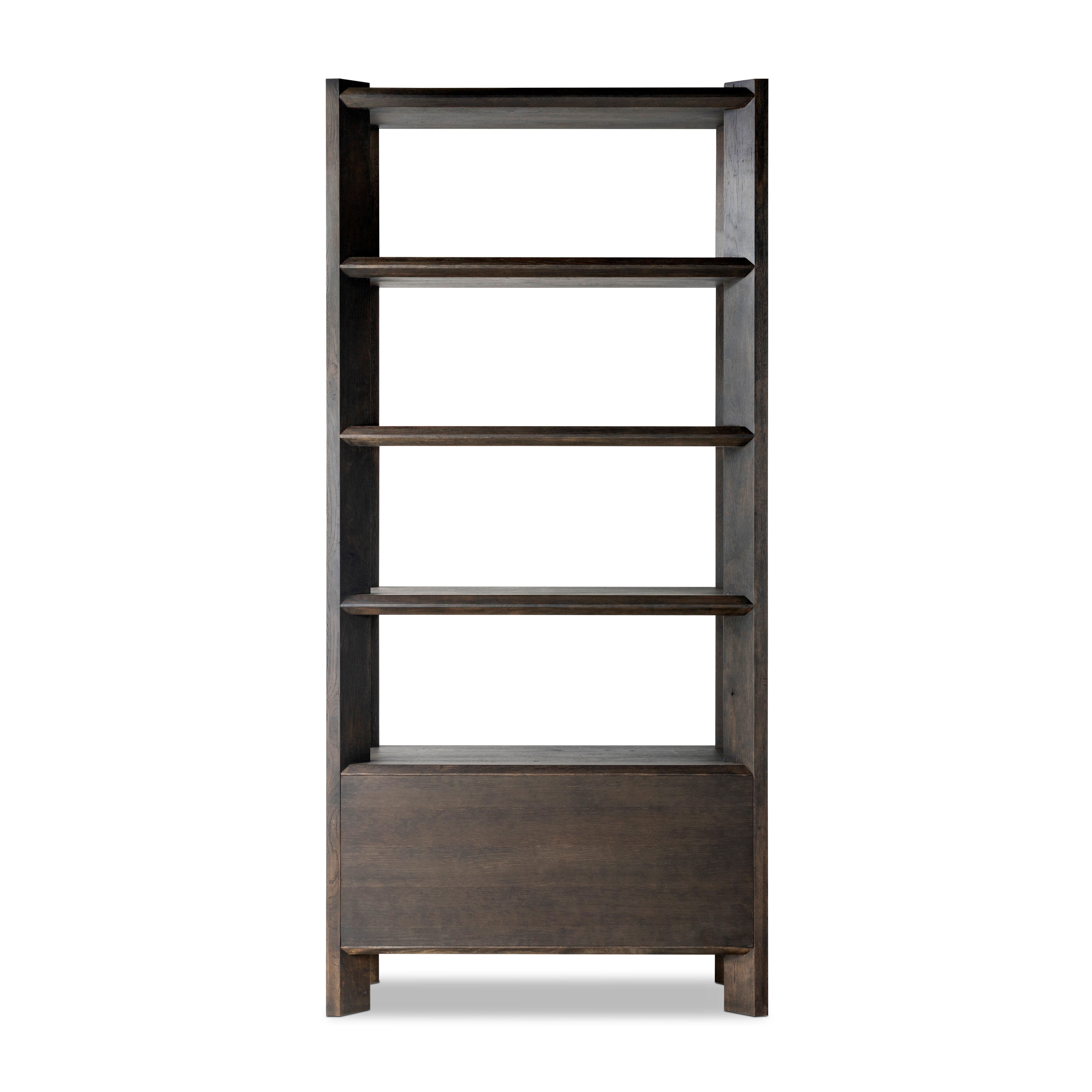 Orwin Bookshelf-Smoked Black Oak - StyleMeGHD - 