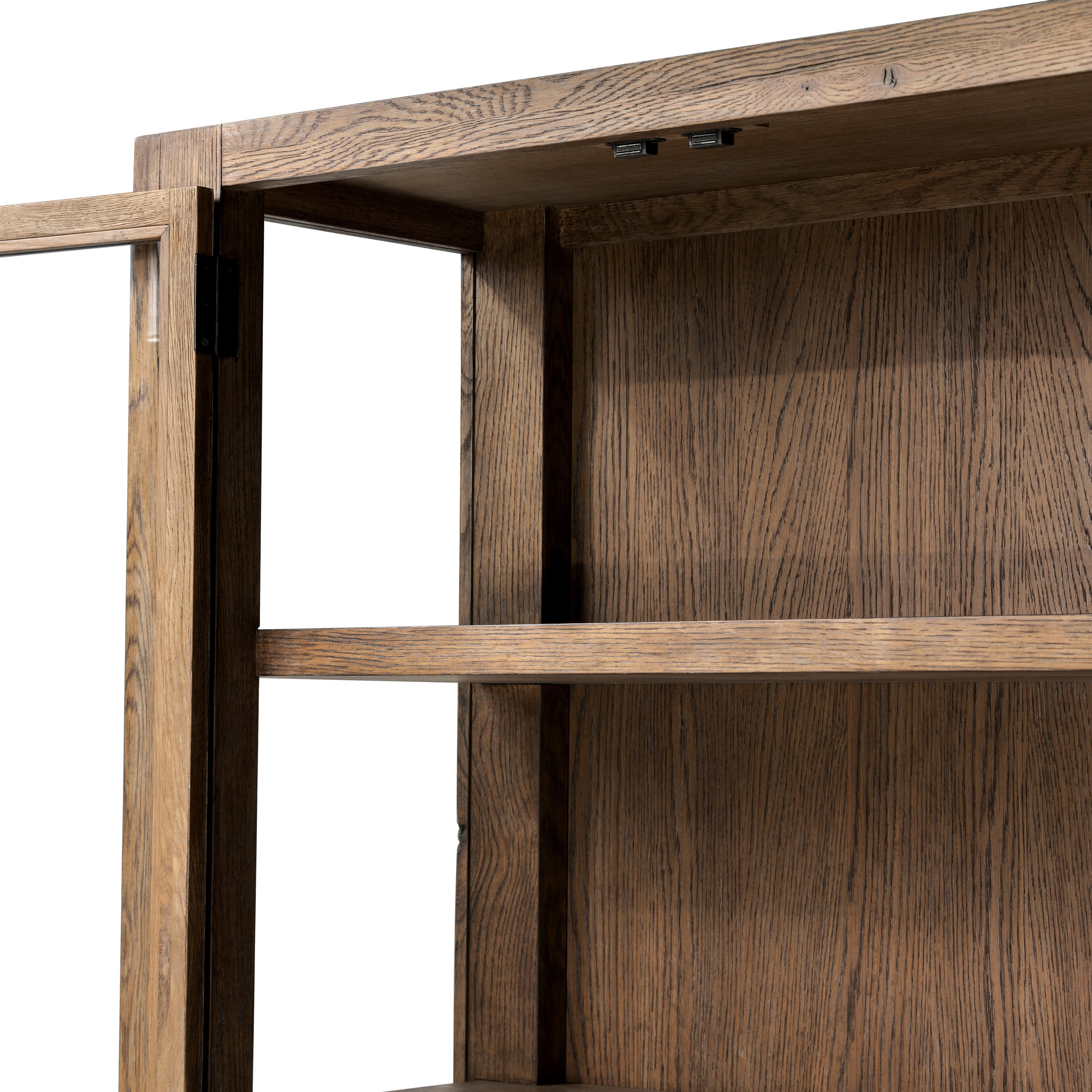 Norwich Cabinet-Weathered Oak Veneer - StyleMeGHD - 
