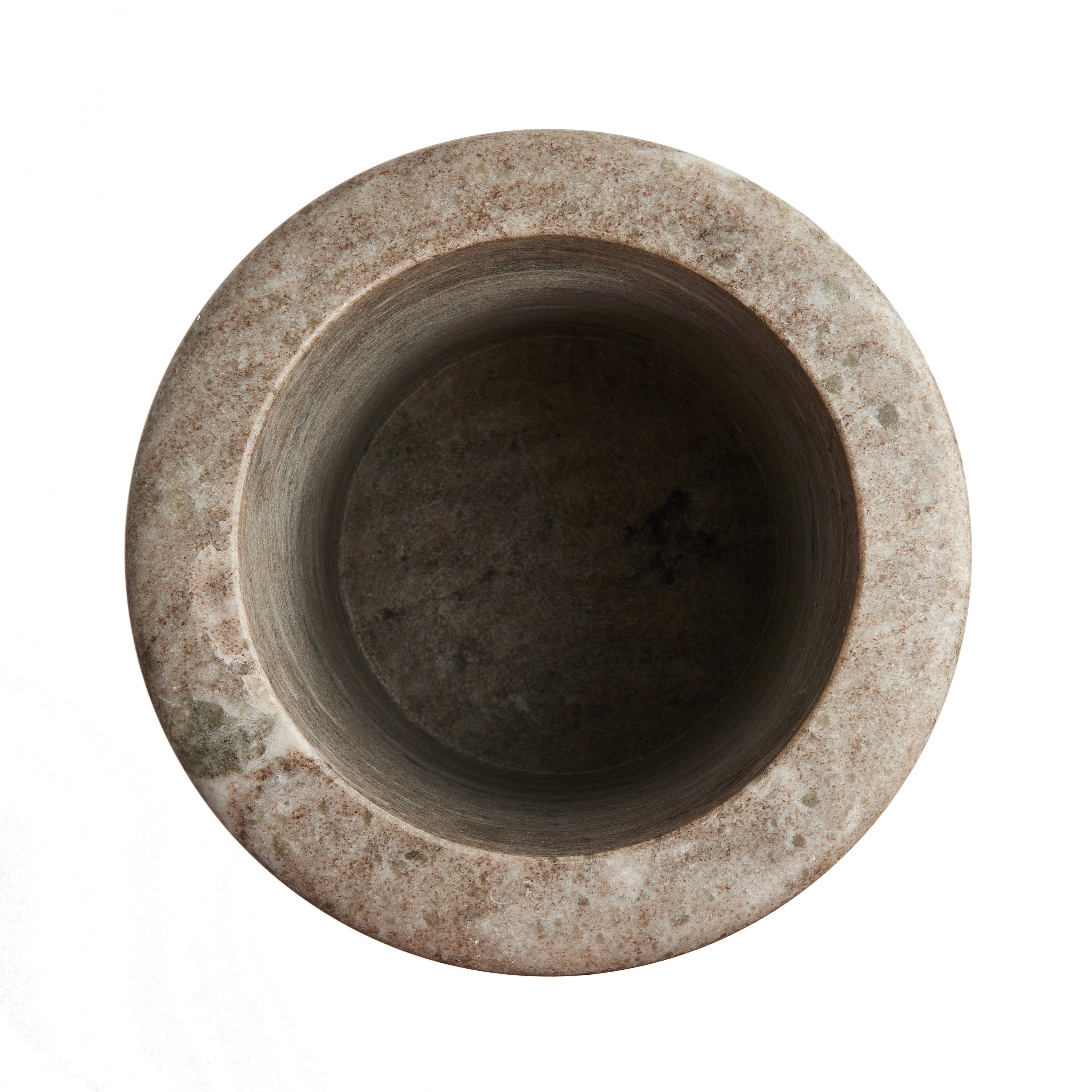 Devi Vase-Antique White Marble - StyleMeGHD - 