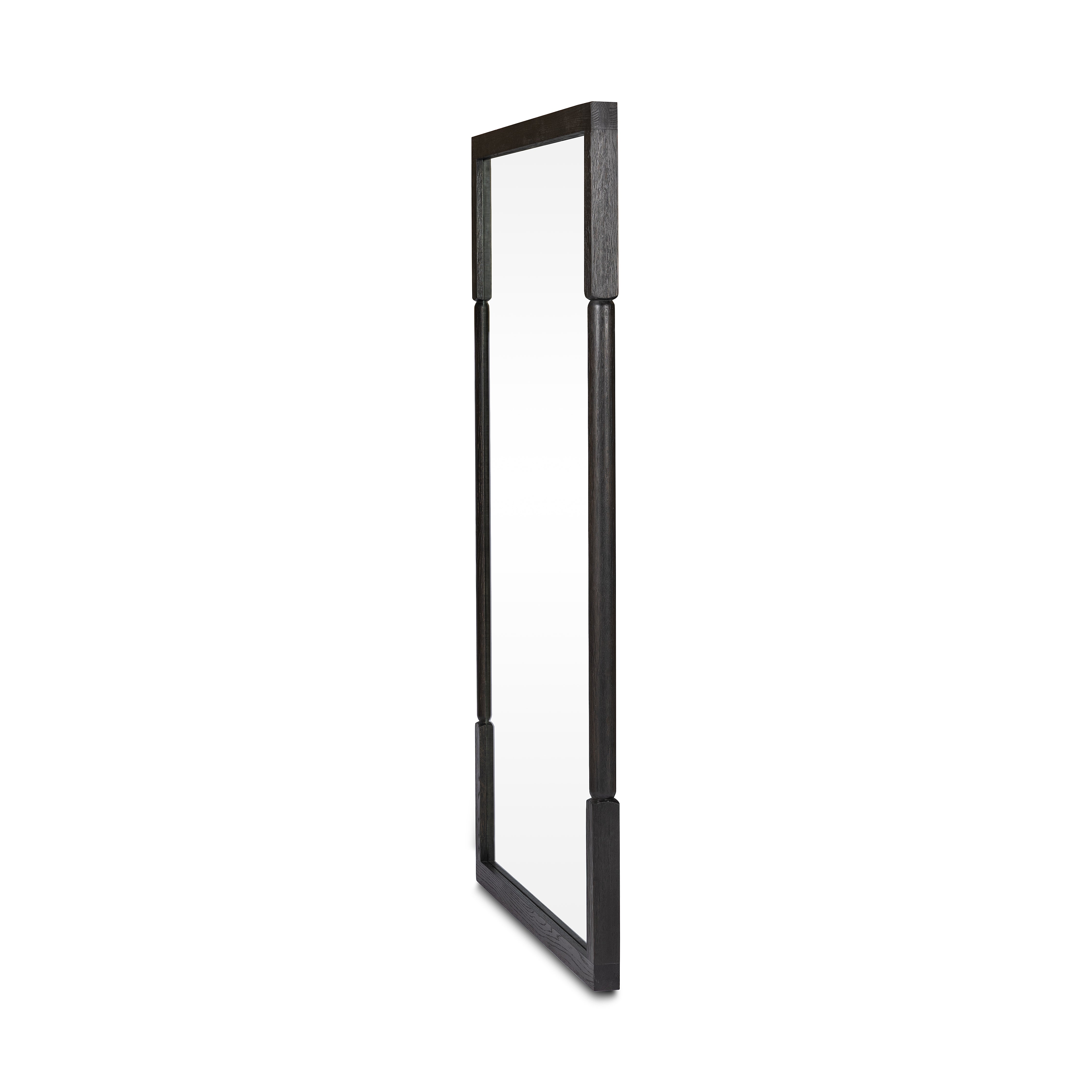 Concord Floor Mirror-Charcoal Oak - StyleMeGHD - 
