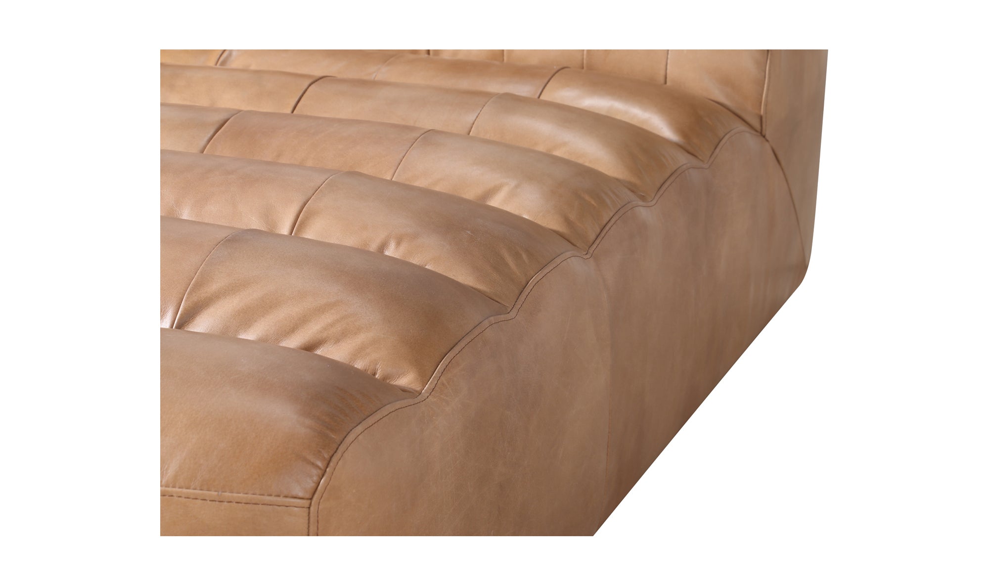 Ramsay Leather Chaise