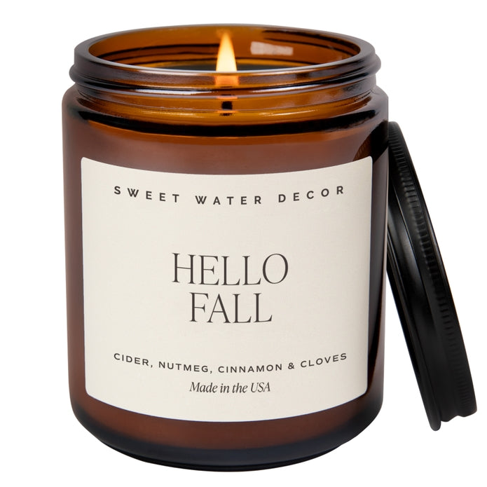 Hello Fall Soy Candle - StyleMeGHD - Candles + Diffusers