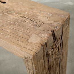 Vintage Waterfall Console