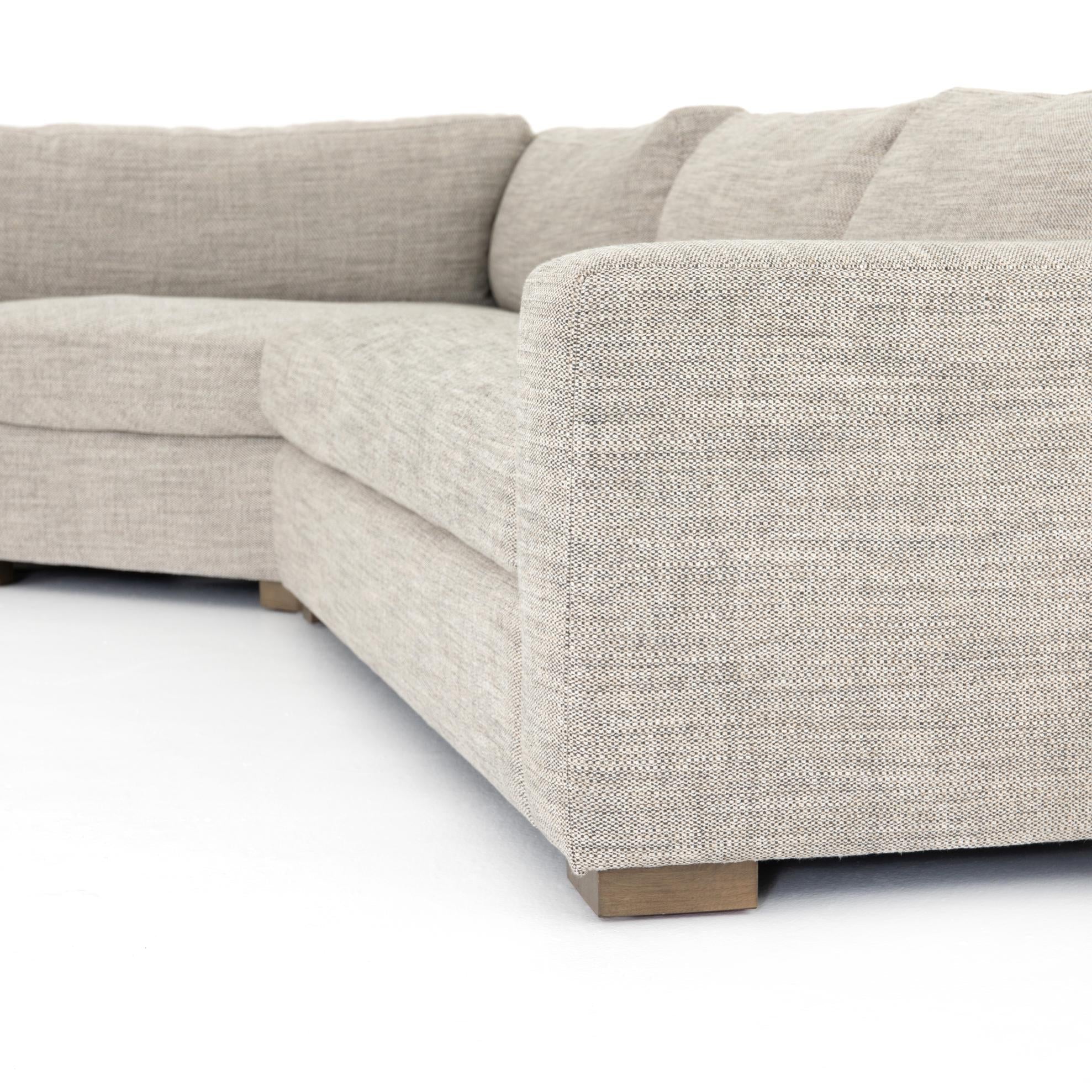 Boone 3 Piece Sectional - StyleMeGHD - Sectionals
