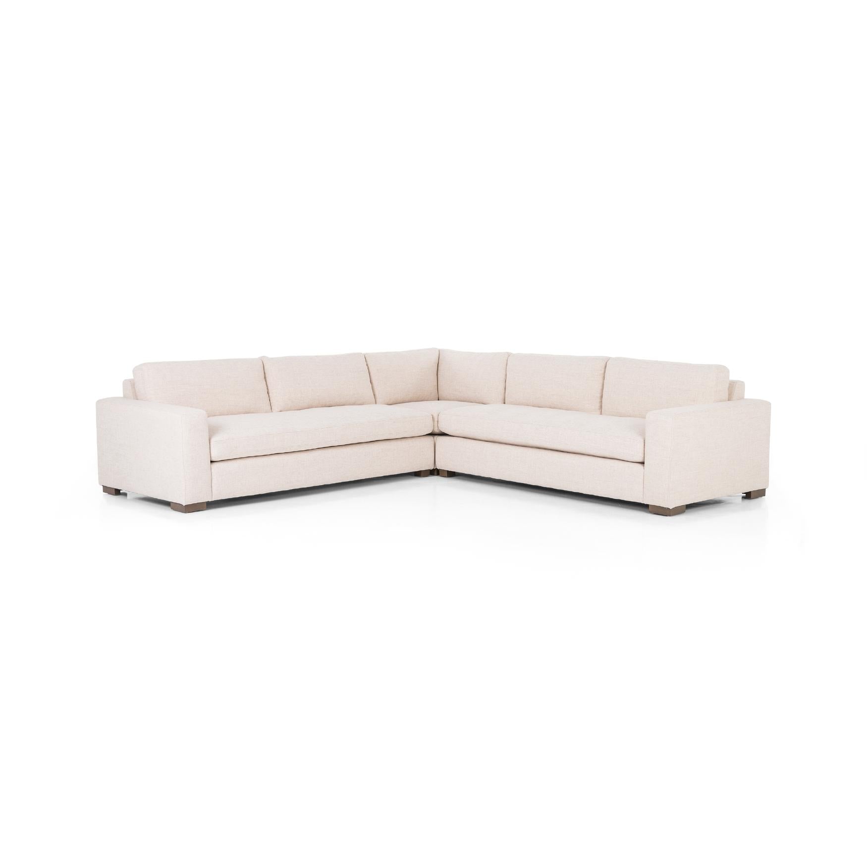 Boone 3 Piece Sectional - StyleMeGHD - Sectionals