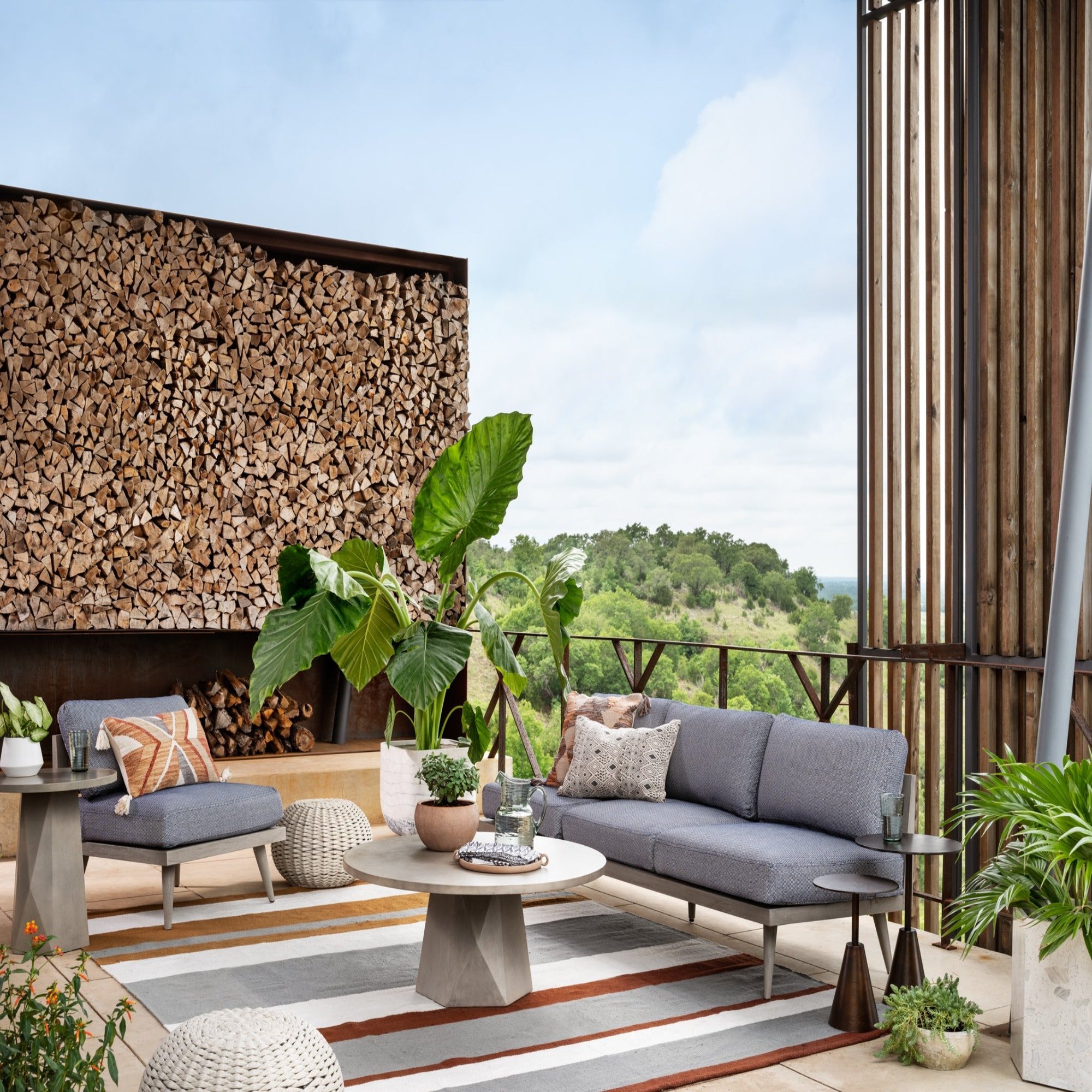 Bowman Outdoor End Table - StyleMeGHD - Modern Home Decor